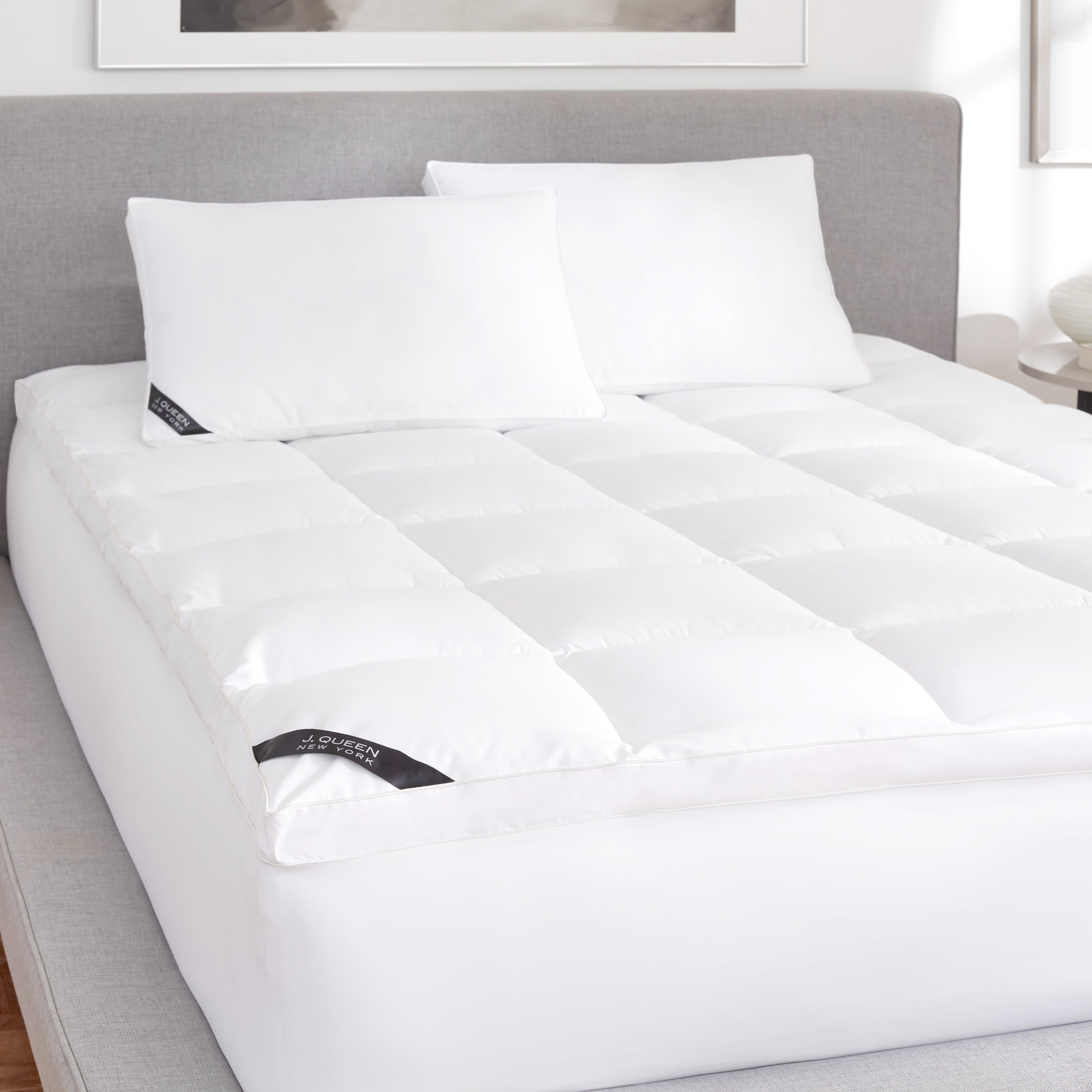 Regency 300 White Mattress Topper By J Queen Mattress Topper By J. Queen New York