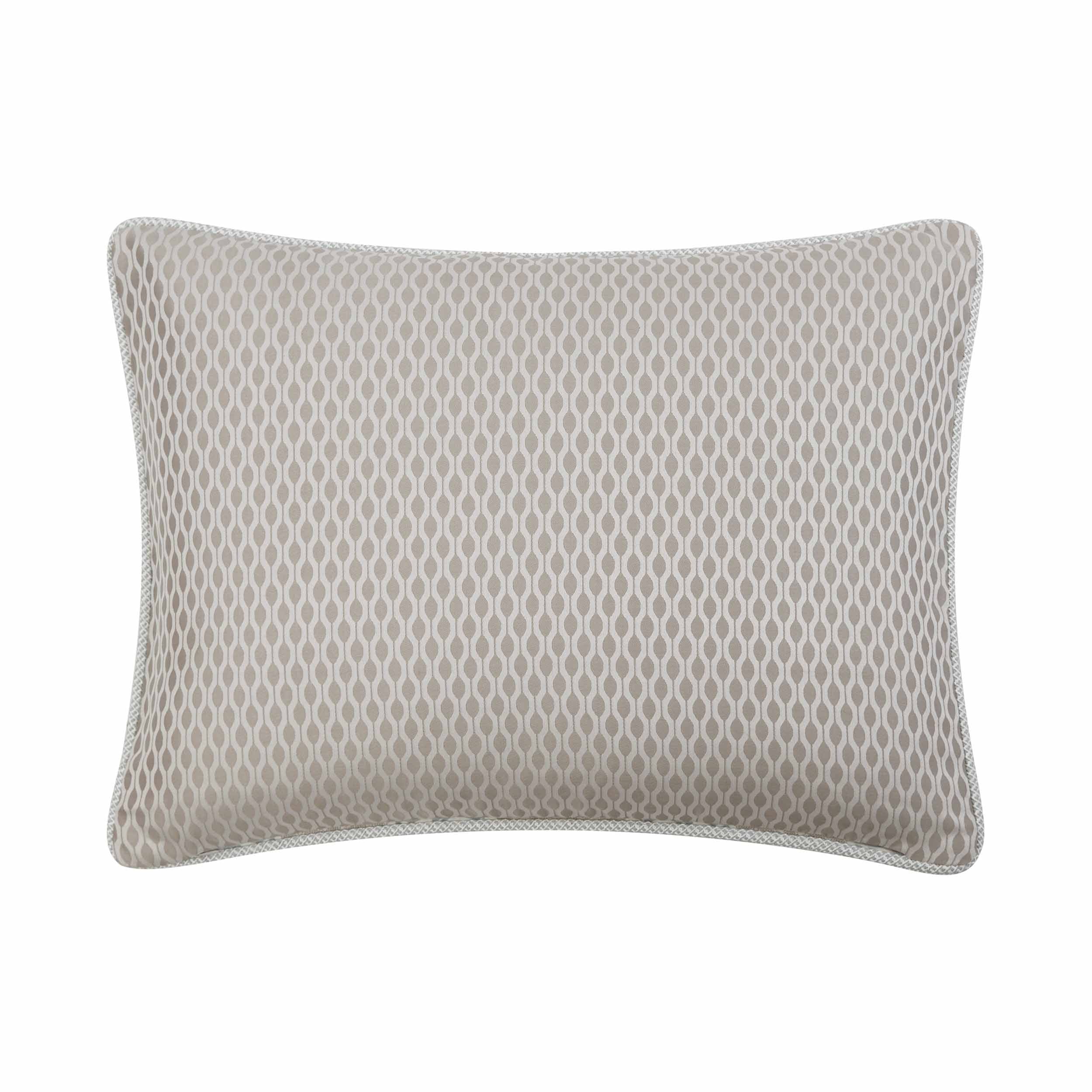 Jonet Cream/Aqua 6 Piece Comforter Set Comforter Sets By Waterford