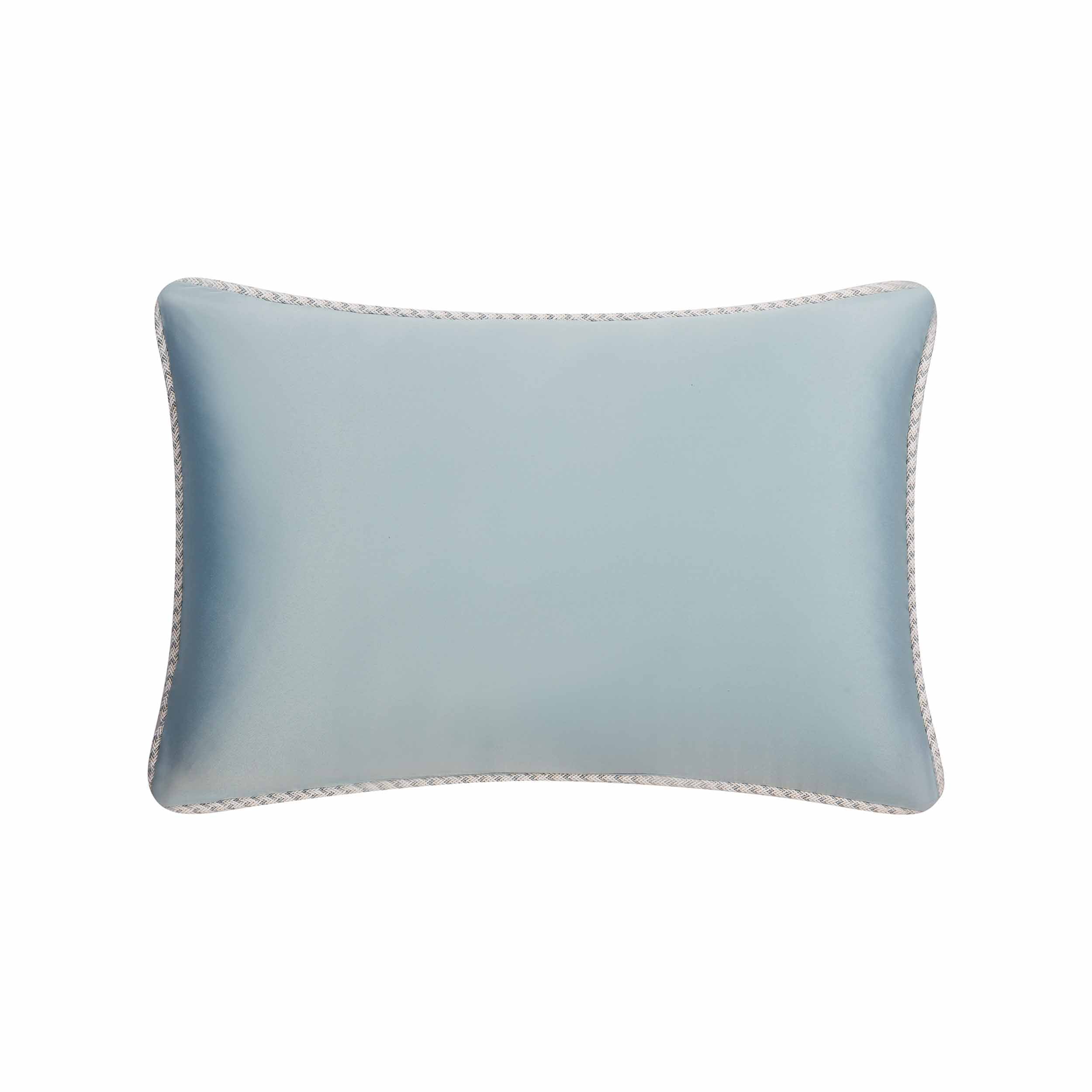 Jonet Cream/Aqua Decorative Throw Pillow Set of 3 Throw Pillows By Waterford