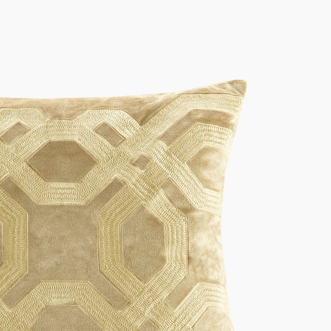 Julius Square Decorative Throw Pillow 18" x 18" Throw Pillows By Croscill Home LLC