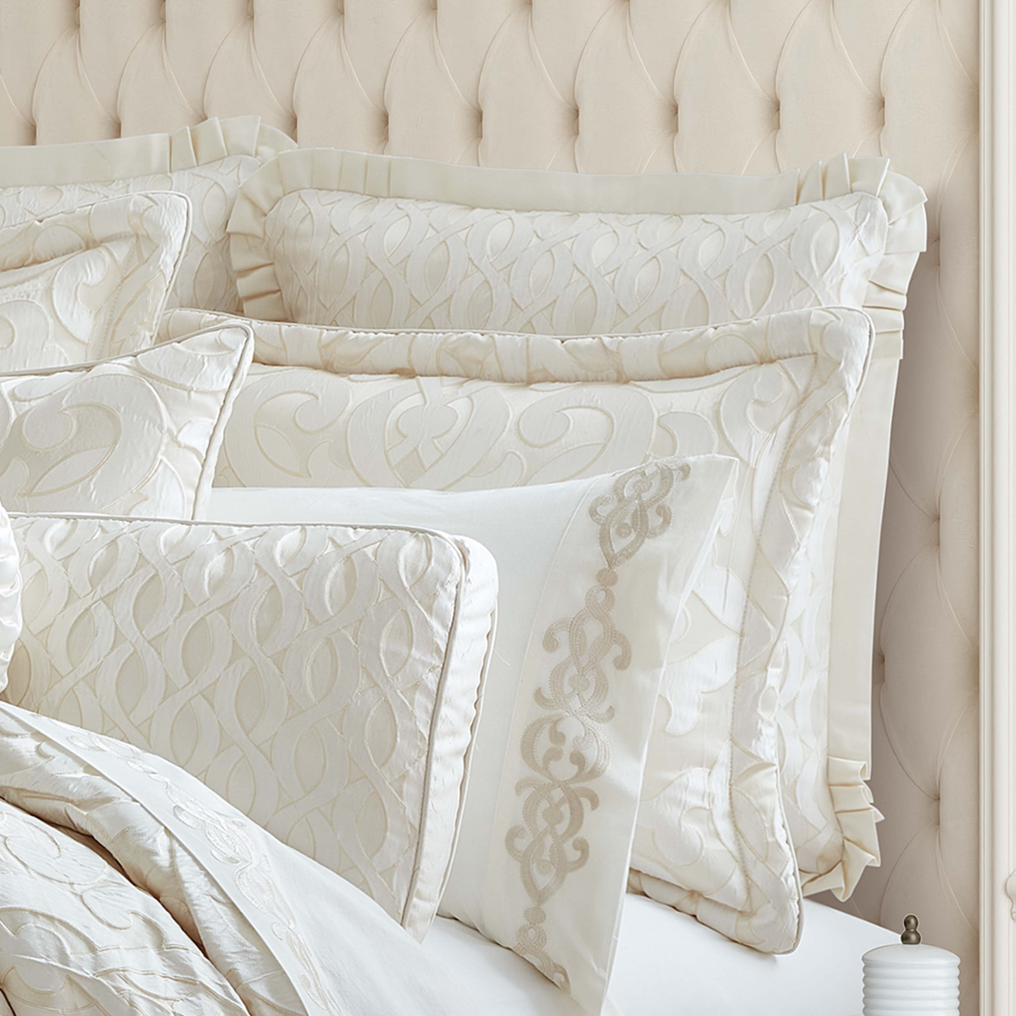 LaBoheme Ivory Euro Sham By J Queen Euro Sham By J. Queen New York
