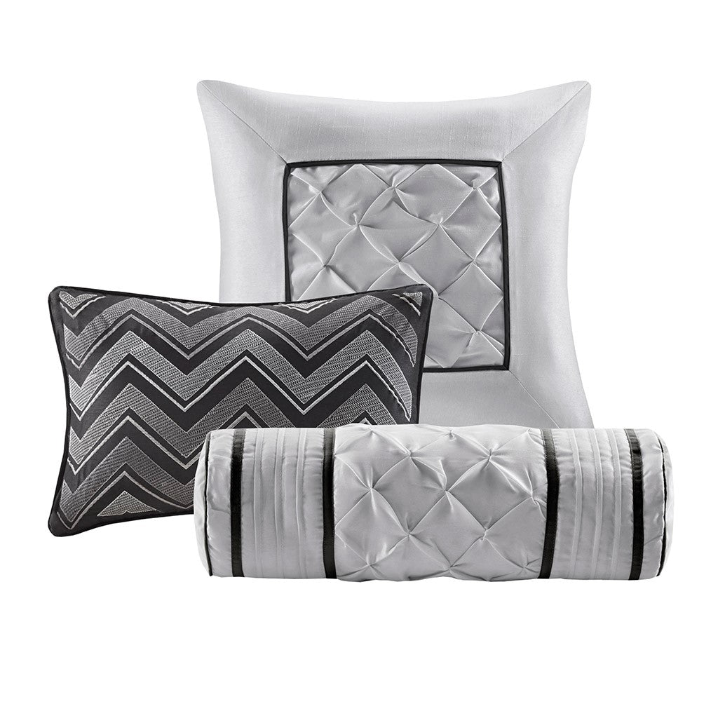 Pery Pino 7-Piece Comforter Set Comforter Sets By JLA HOME/Olliix (E & E Co., Ltd)