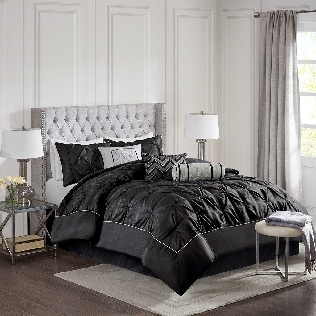 Pery Pino 7-Piece Comforter Set Comforter Sets By JLA HOME/Olliix (E & E Co., Ltd)