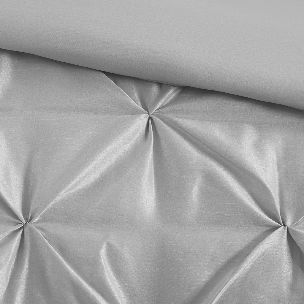 Laurel Grey 7-Piece Comforter Set Comforter Sets By JLA HOME/Olliix (E & E Co., Ltd)