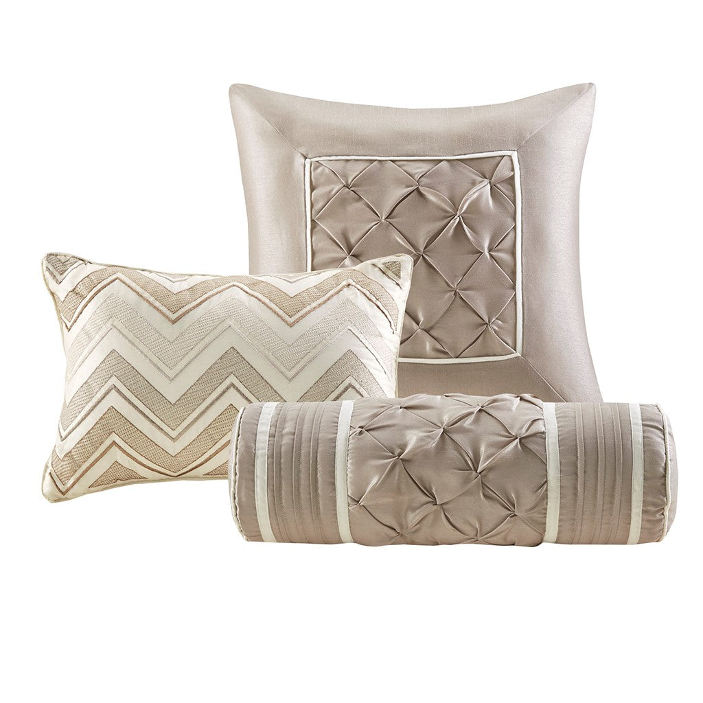 Tufbed Ivory 7-Piece Comforter Set Comforter Sets By JLA HOME/Olliix (E & E Co., Ltd)