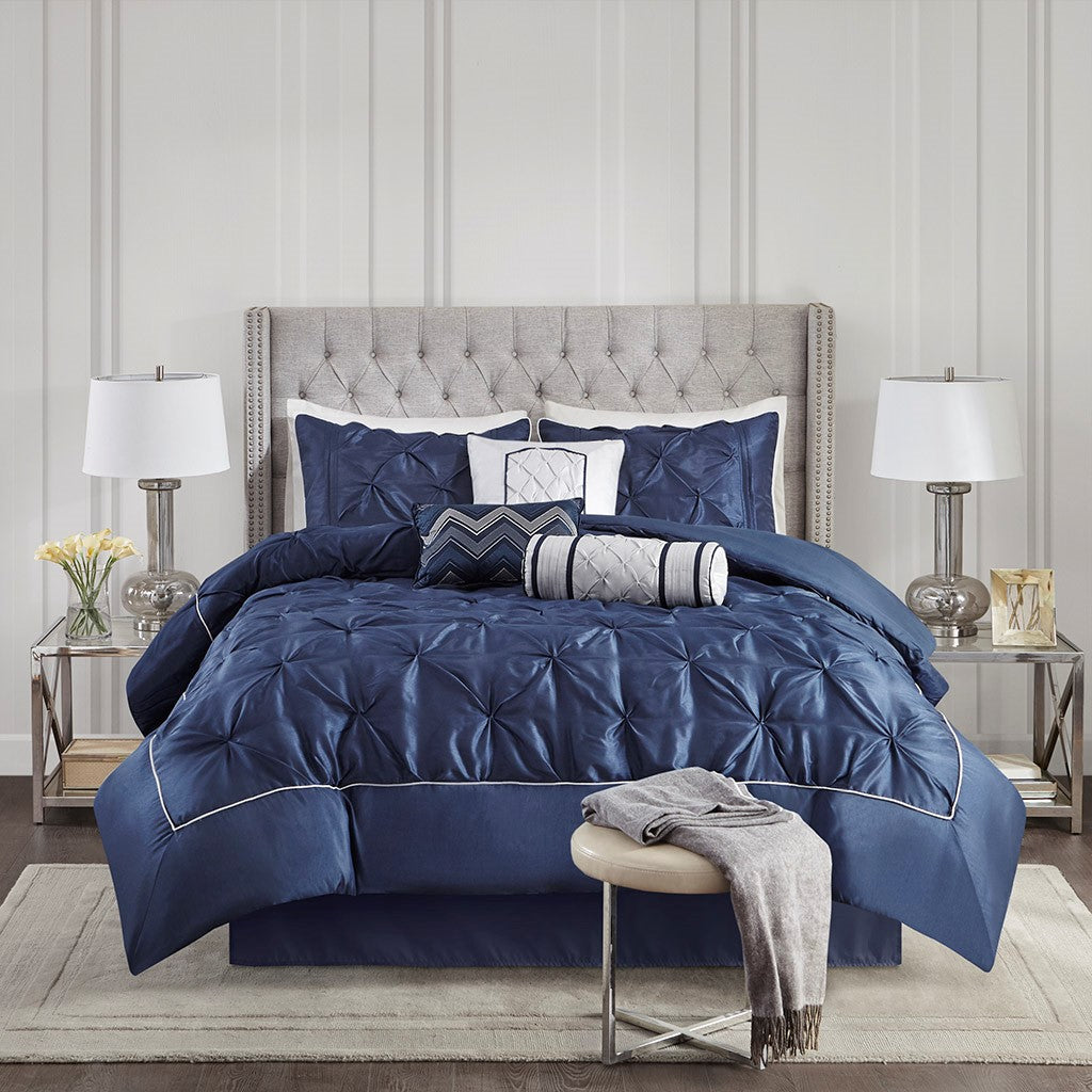 Moderan Geo 7-Piece Comforter Set Comforter Sets By JLA HOME/Olliix (E & E Co., Ltd)