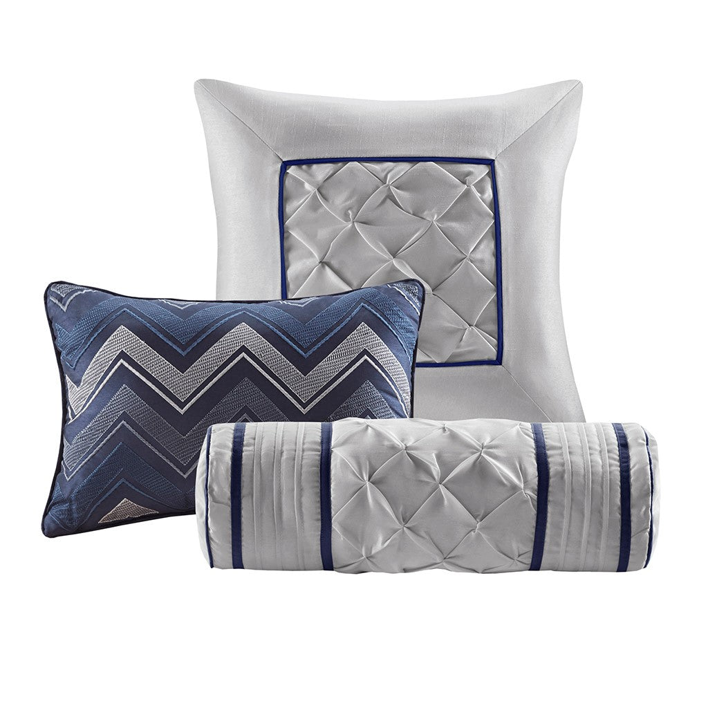 Moderan Geo 7-Piece Comforter Set Comforter Sets By JLA HOME/Olliix (E & E Co., Ltd)