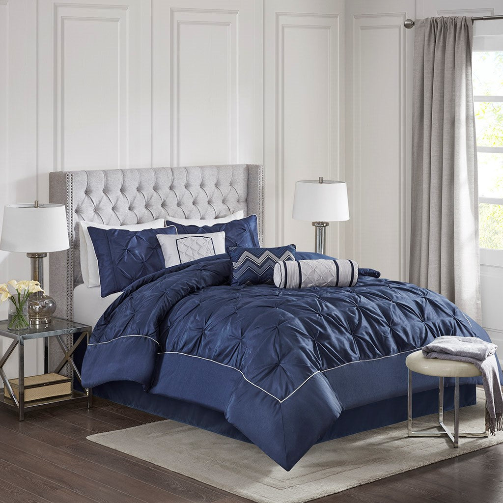 Moderan Geo 7-Piece Comforter Set Comforter Sets By JLA HOME/Olliix (E & E Co., Ltd)