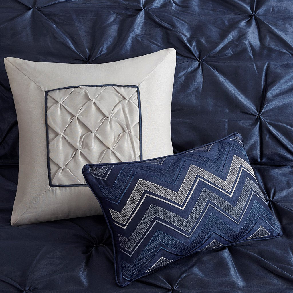 Moderan Geo 7-Piece Comforter Set Comforter Sets By JLA HOME/Olliix (E & E Co., Ltd)