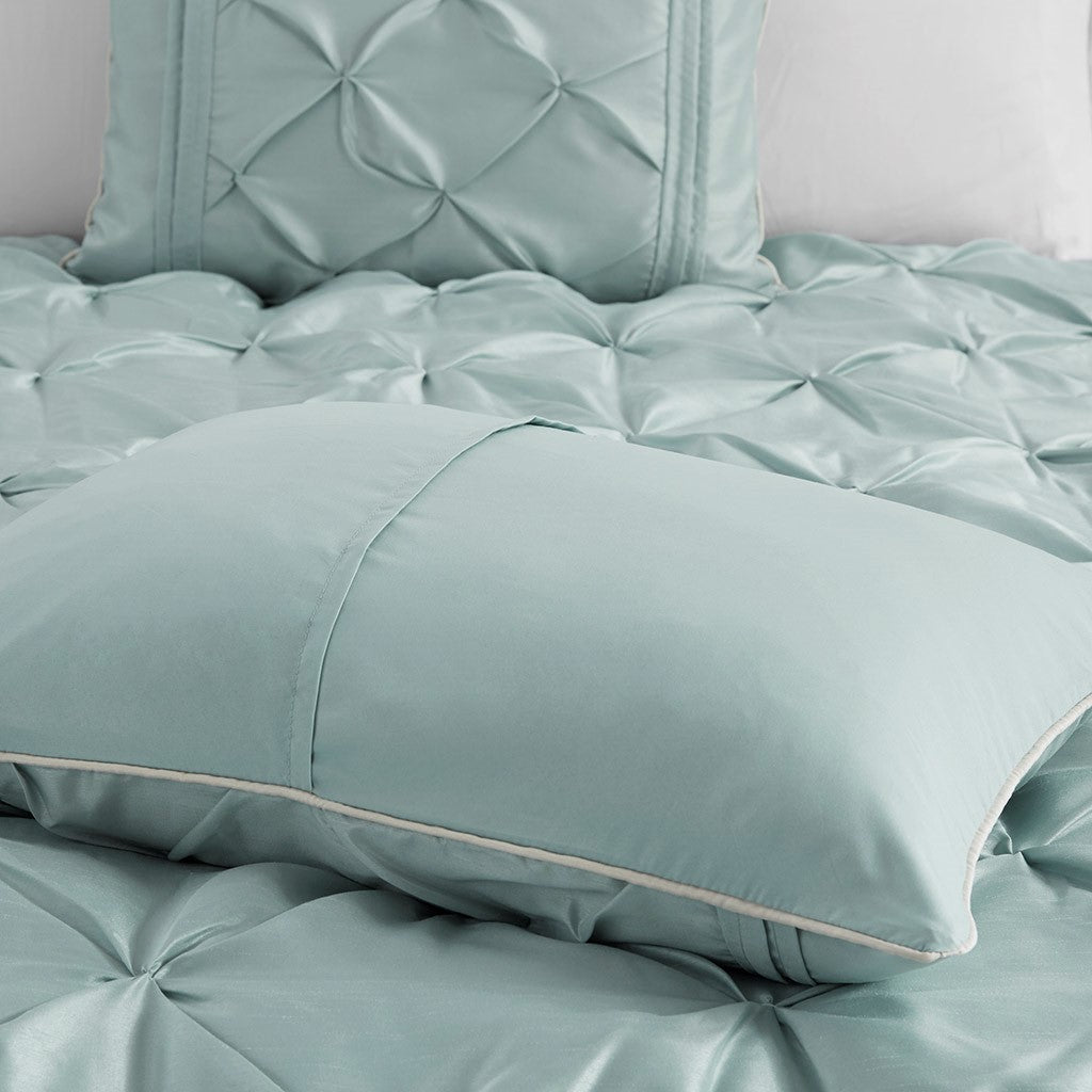 Laurel Seafoam 7-Piece Comforter Set Comforter Sets By JLA HOME/Olliix (E & E Co., Ltd)