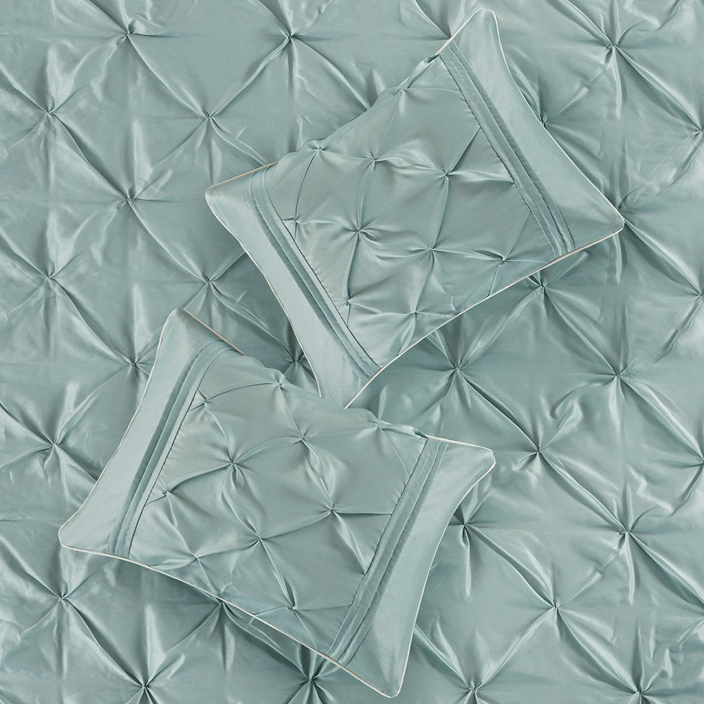 Laurel Seafoam 7-Piece Comforter Set Comforter Sets By JLA HOME/Olliix (E & E Co., Ltd)