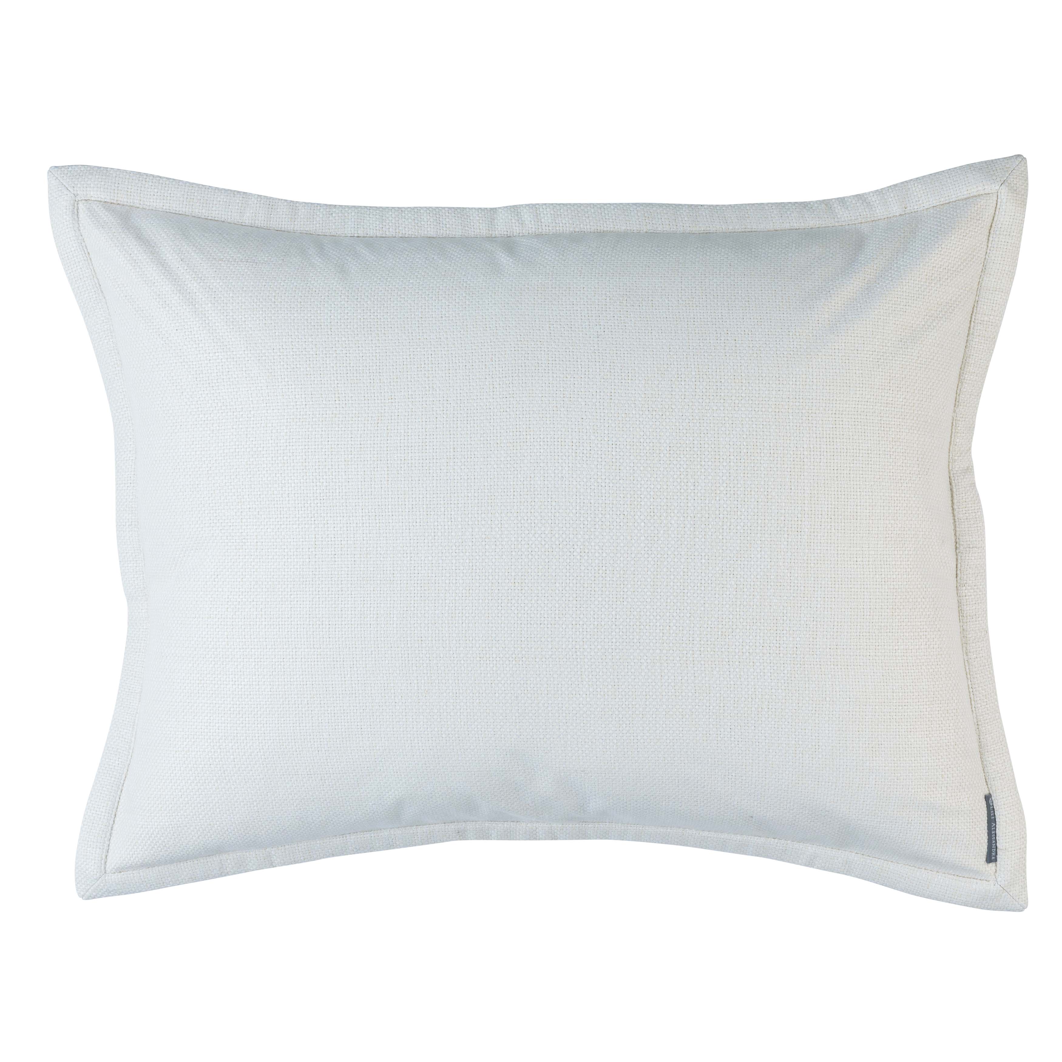 Laurie Ivory Basketweave Decorative Throw Pillow Throw Pillows By Lili Alessandra