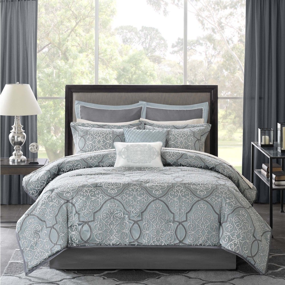 Awari 12-Piece Comforter Set Comforter Sets By JLA HOME/Olliix (E & E Co., Ltd)