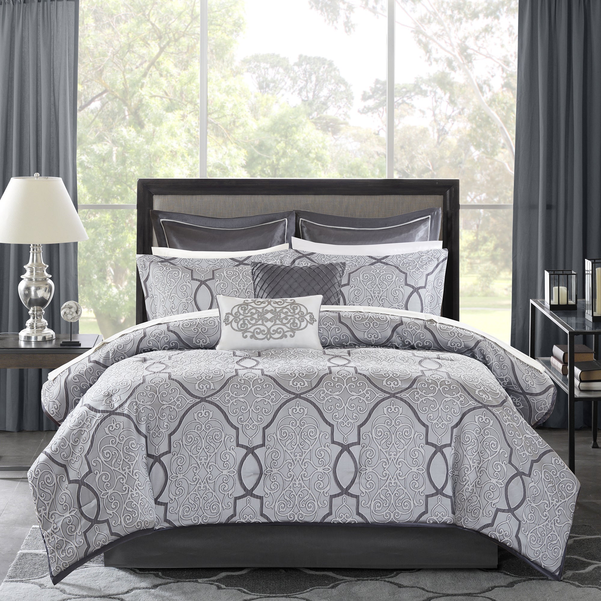 Ettitude Leo 12-Piece Comforter Set Comforter Sets By JLA HOME/Olliix (E & E Co., Ltd)