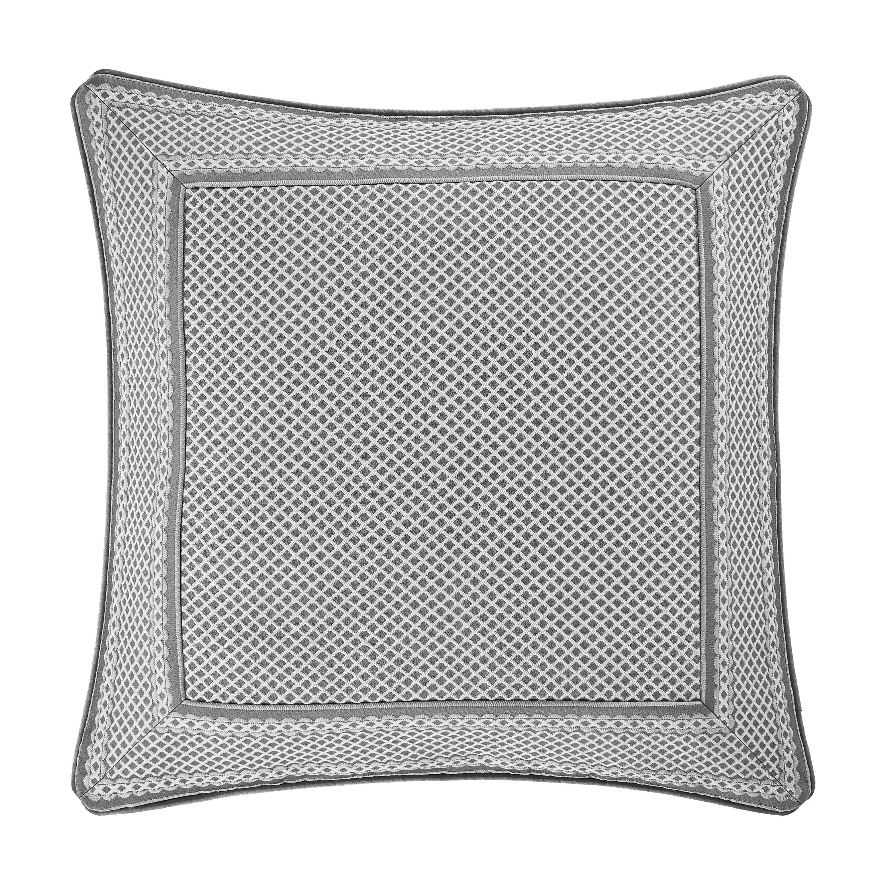 J Queen Leonardo Charcoal Euro Sham -Final Sale Euro Sham By US Office - Latest-bedding