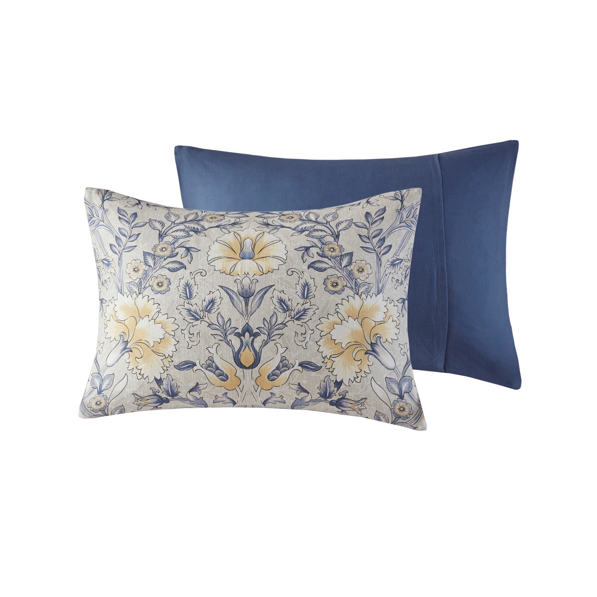 Livia Blue 6-Piece Comforter Set Comforter Sets By JLA HOME/Olliix (E & E Co., Ltd)