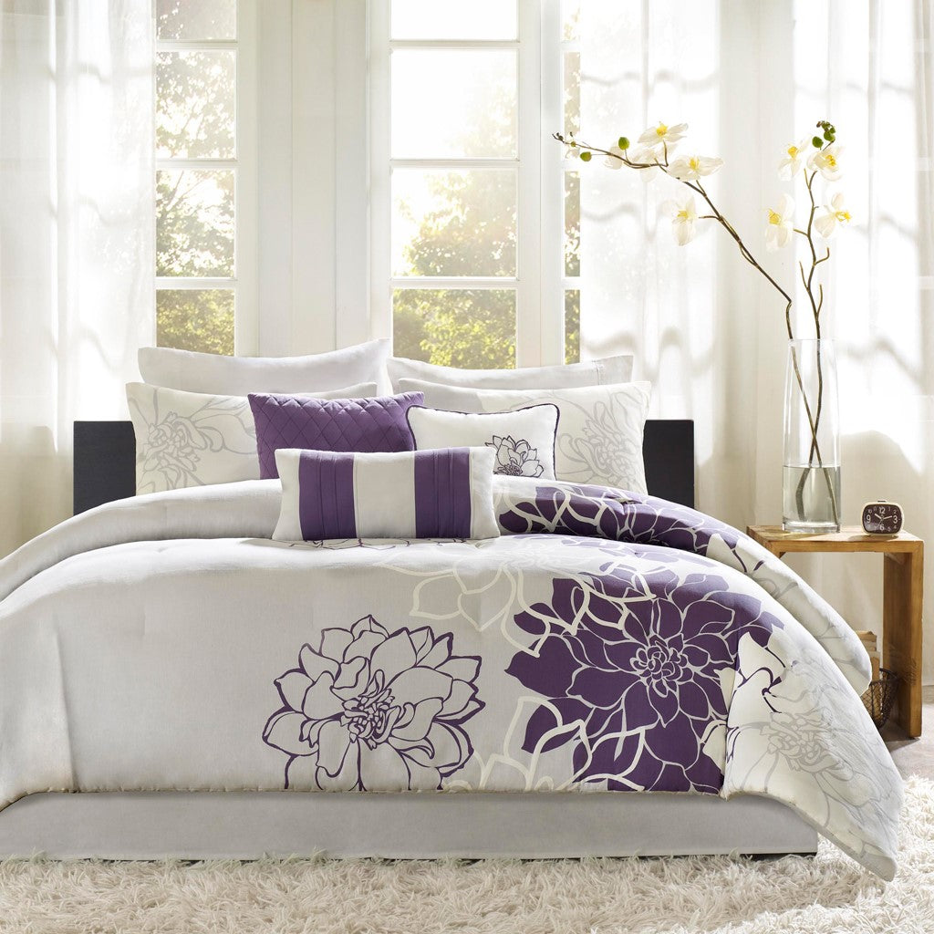 Sweet Pure 7-Piece Comforter Set Comforter Sets By JLA HOME/Olliix (E & E Co., Ltd)