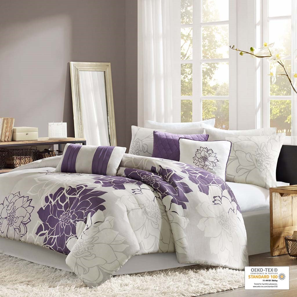 Sweet Pure 7-Piece Comforter Set Comforter Sets By JLA HOME/Olliix (E & E Co., Ltd)