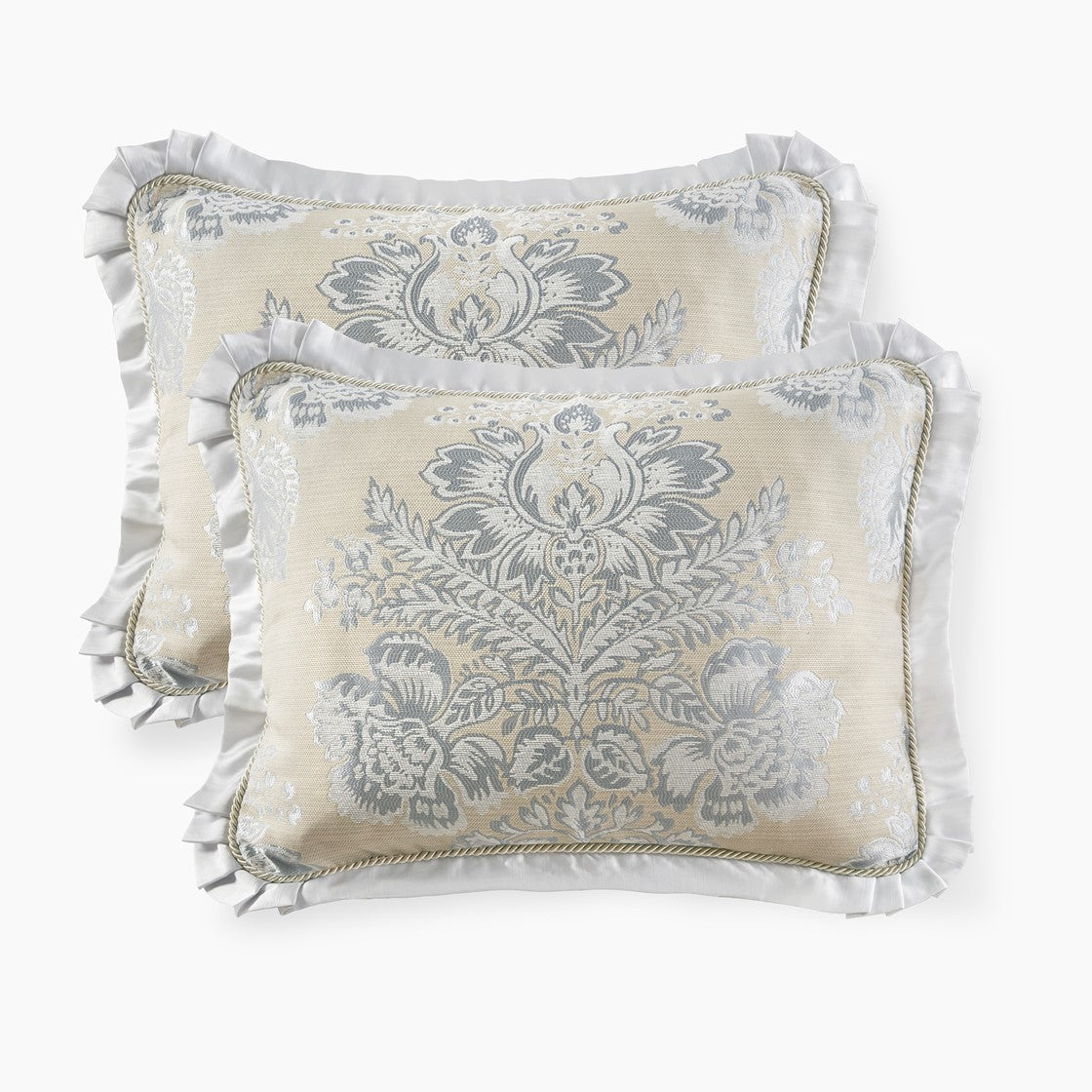 Loretta Linen 4-Piece Comforter Set Comforter Sets By Croscill Home LLC