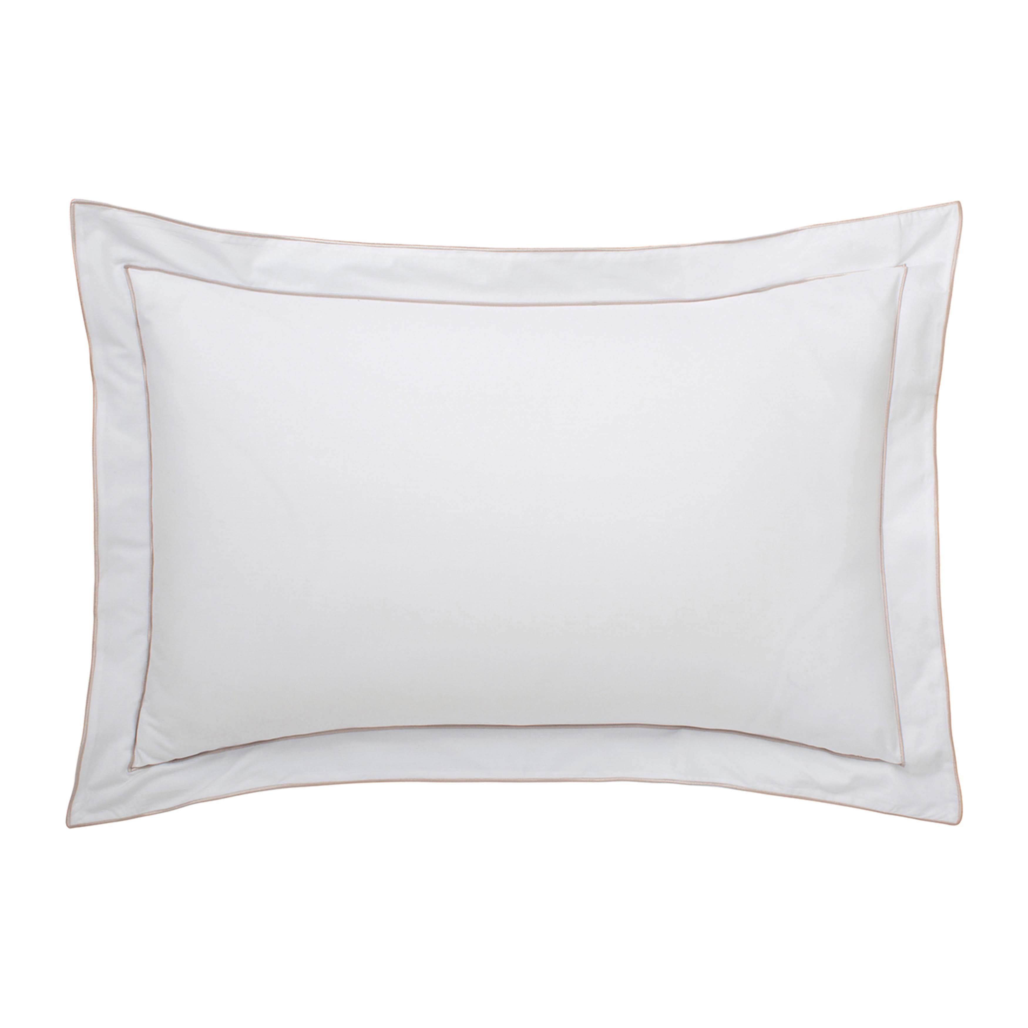 Louvre Blanc/Sable Pillow Sham Sham By Anne de Solène