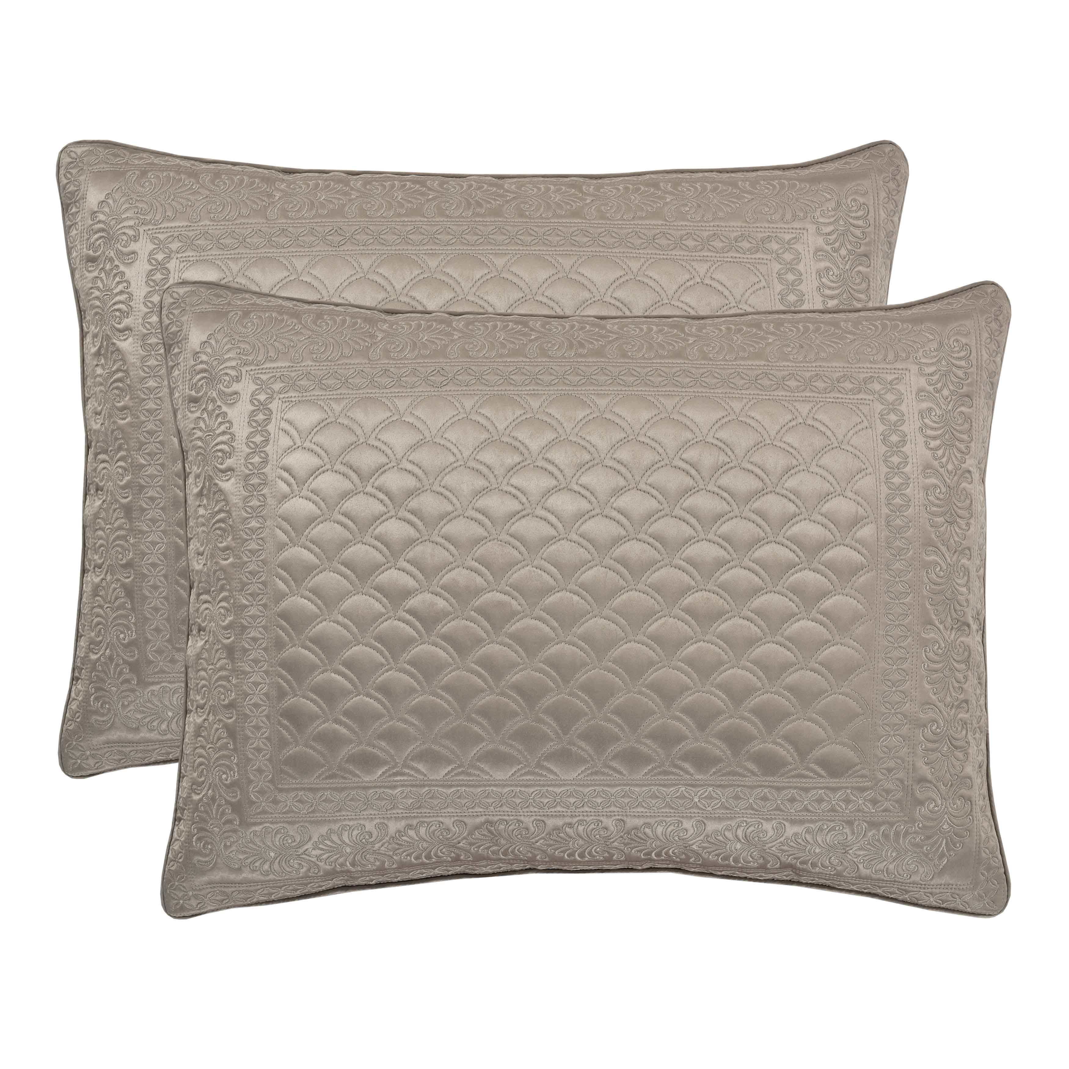 Lyndon Taupe Pillow Sham Sham By J. Queen New York
