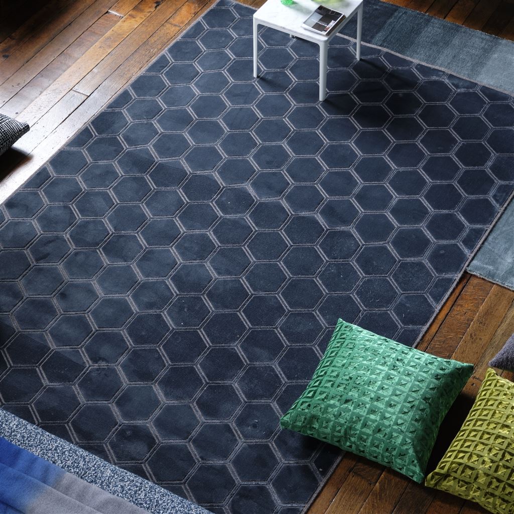 Manipur Delft Floor Rug Rug By Designers Guild