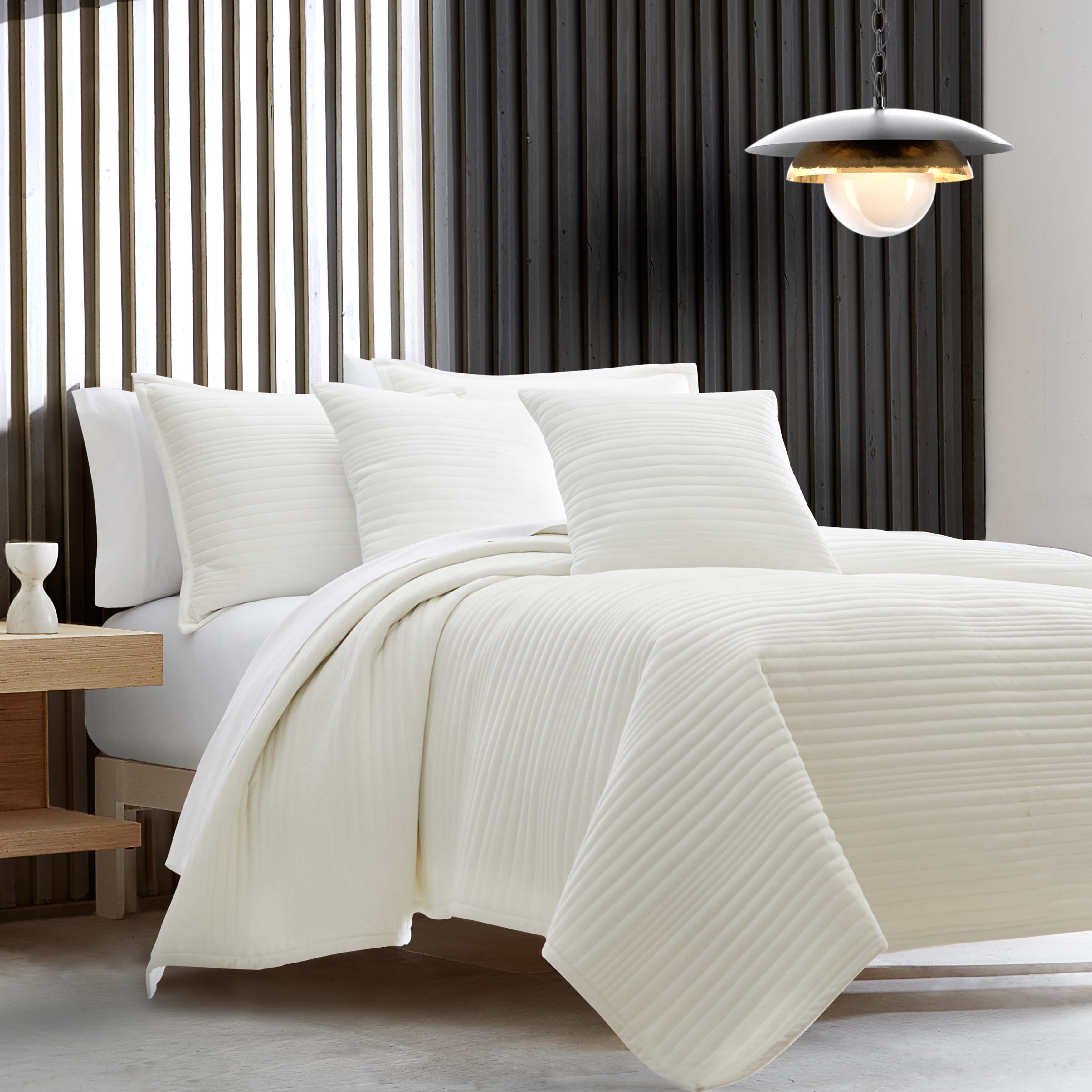 Mercer White Coverlet By J Queen Coverlet By J. Queen New York