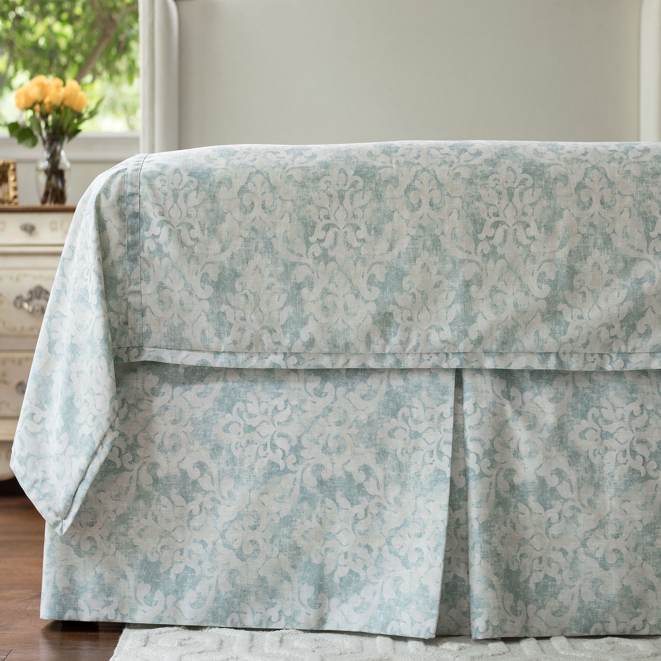 Milan Spa Bed Skirt - Lili Alessandra Bedskirt By Lili Alessandra