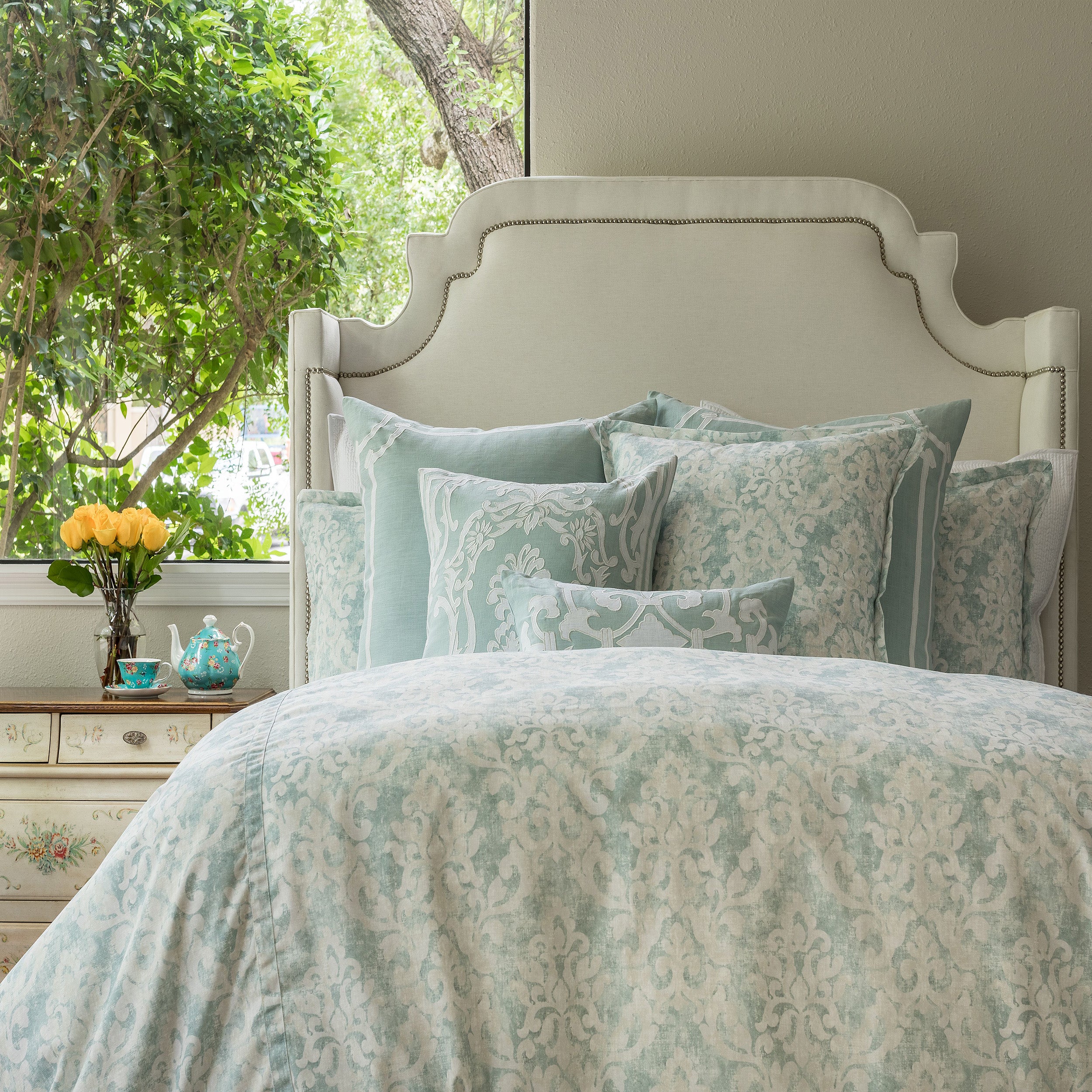 Milan Spa Duvet Cover - Lili Alessandra Duvet Covers By Lili Alessandra
