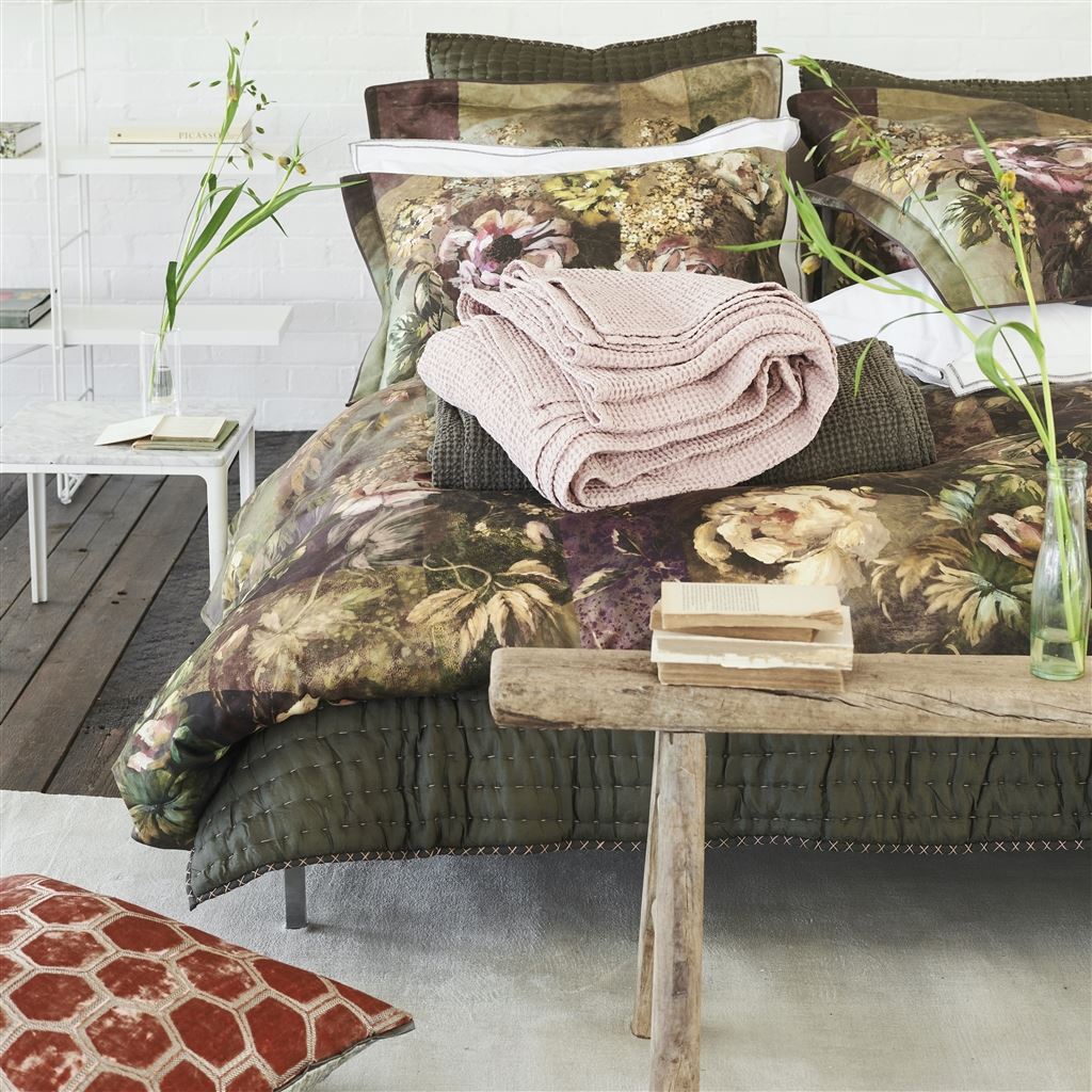 Minakari Rosewood Duvet Cover Duvet Covers By Designers Guild