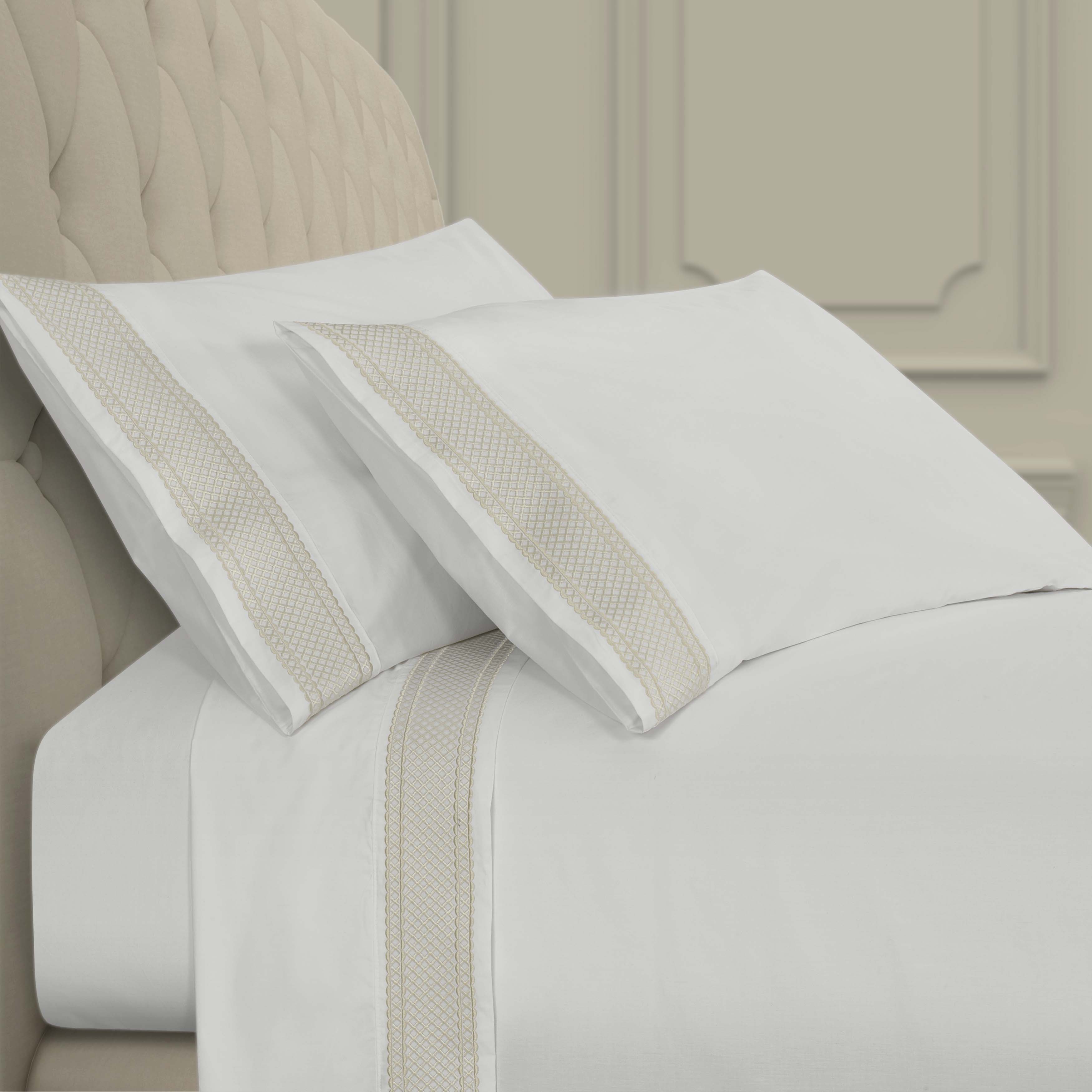 Monarch 100% Cotton 4 Piece Sheet Set Sheet Set By J. Queen New York