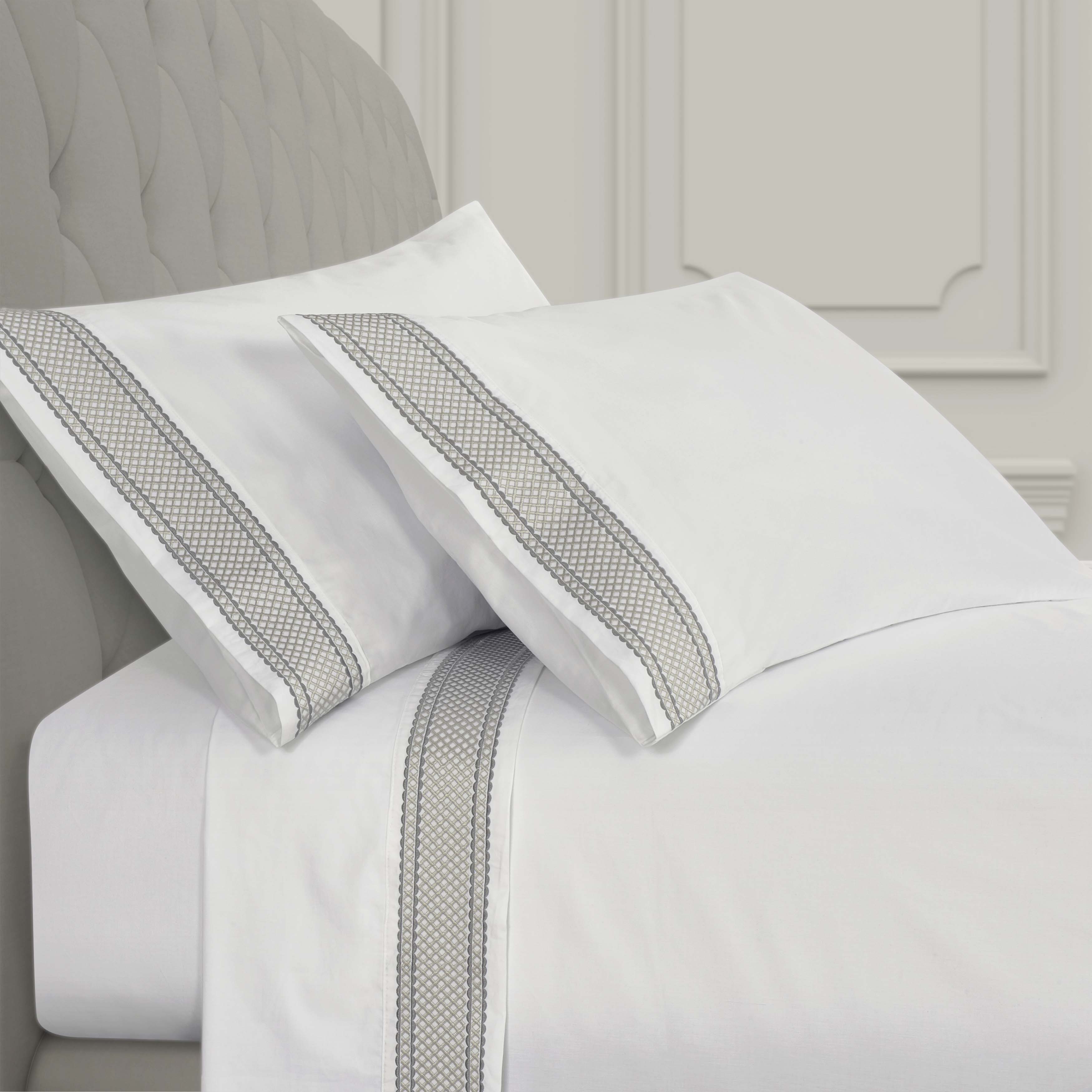 Monarch 100% Cotton 4 Piece Sheet Set Sheet Set By J. Queen New York