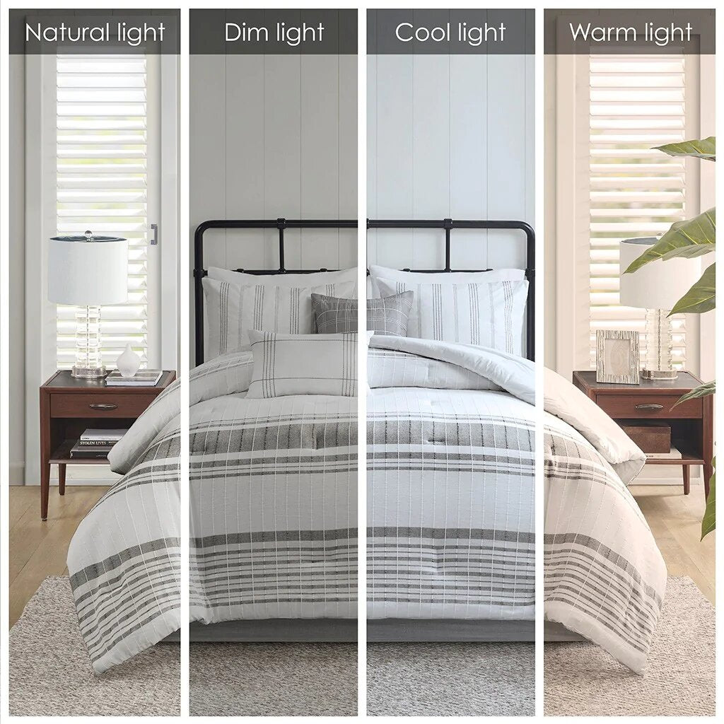 Morgan 6-Piece Jacquard Comforter Set Comforter Sets By JLA HOME/Olliix (E & E Co., Ltd)