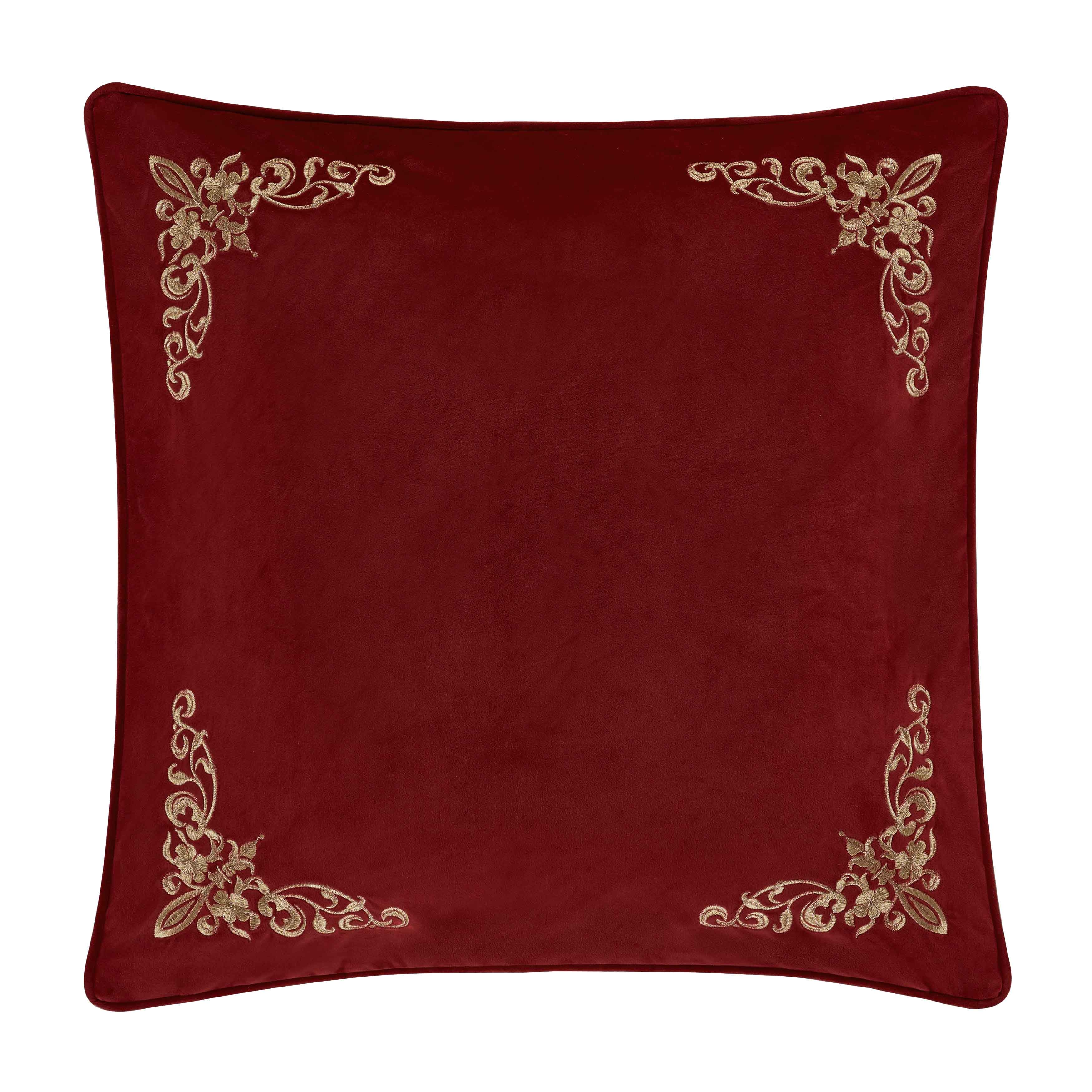 Noelle Crimson Euro Sham Euro Sham By J. Queen New York