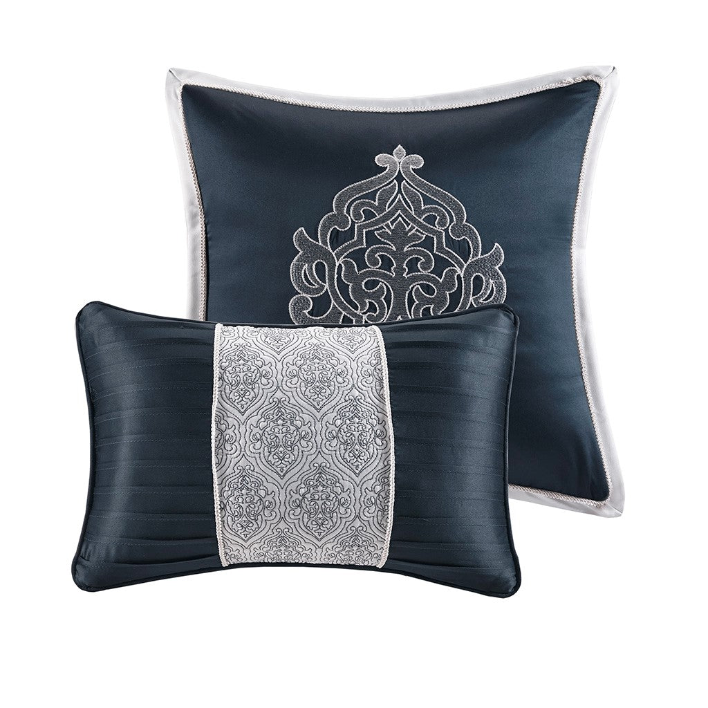 Riley Note 8-Piece Comforter Set Comforter Sets By JLA HOME/Olliix (E & E Co., Ltd)