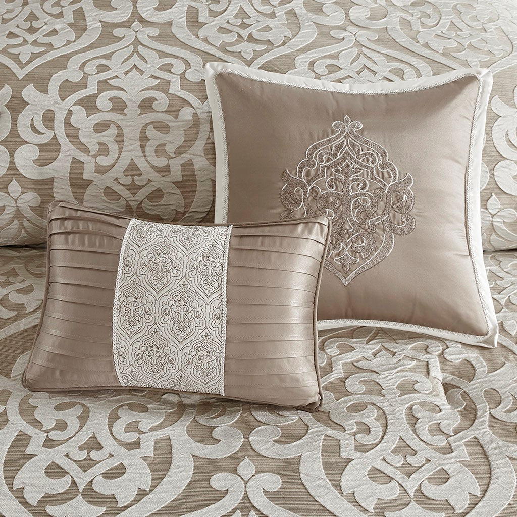 Waffled 8-Piece Comforter Set Comforter Sets By JLA HOME/Olliix (E & E Co., Ltd)