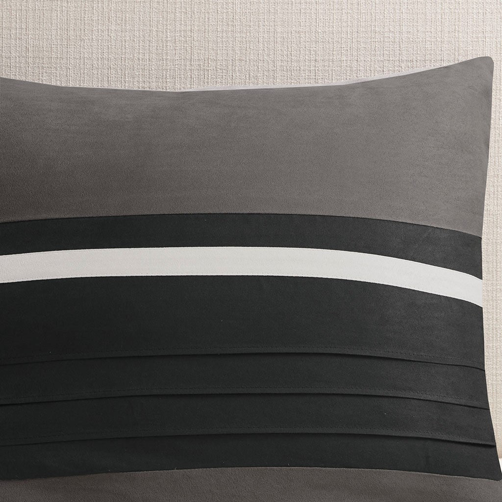 Dream Weaver Black 7-Piece Comforter Set Comforter Sets By JLA HOME/Olliix (E & E Co., Ltd)