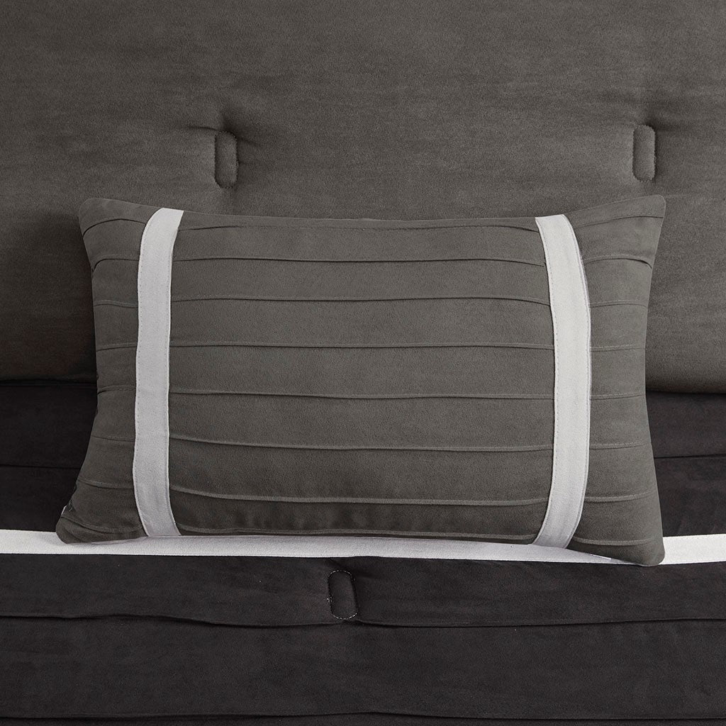 Dream Weaver Black 7-Piece Comforter Set Comforter Sets By JLA HOME/Olliix (E & E Co., Ltd)