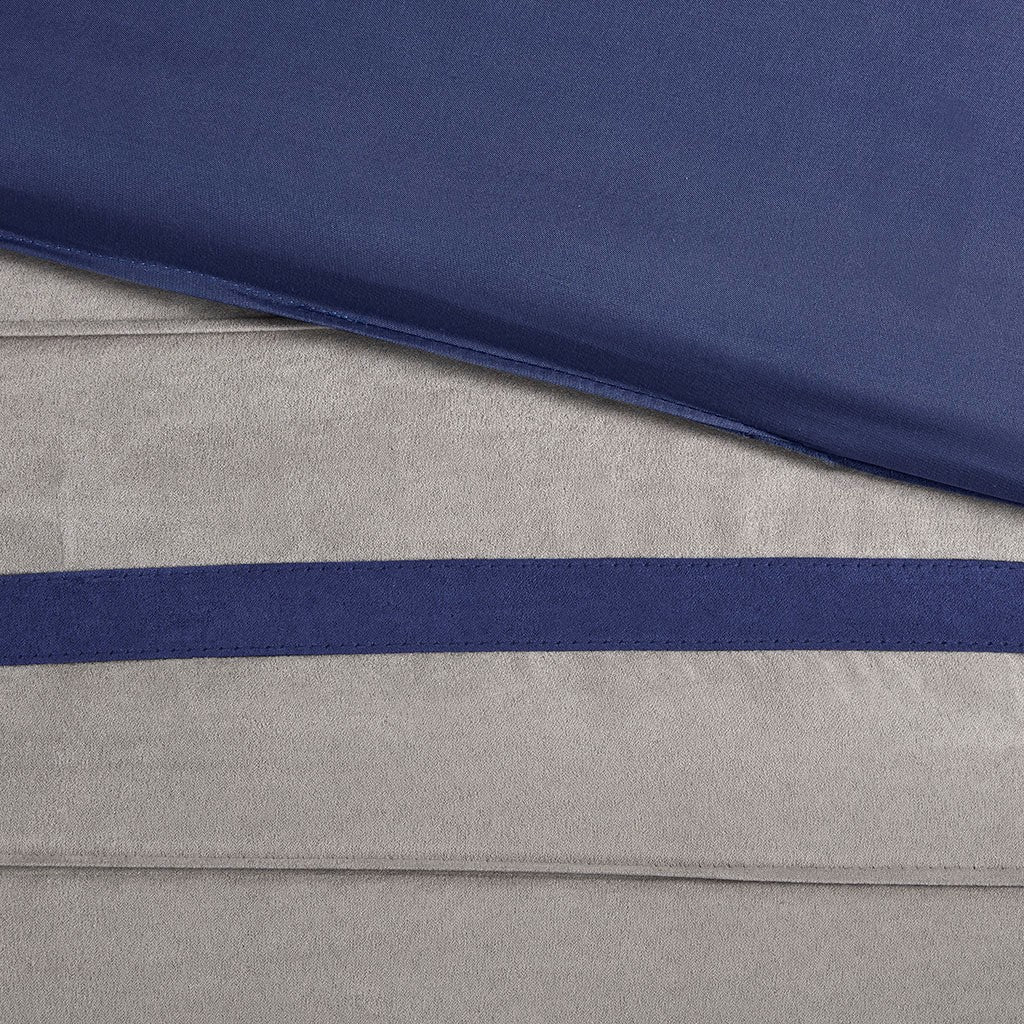 Palmer Blue 7-Piece Comforter Set Comforter Sets By JLA HOME/Olliix (E & E Co., Ltd)