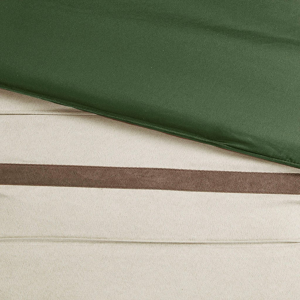 Palmer Green 7-Piece Comforter Set Comforter Sets By JLA HOME/Olliix (E & E Co., Ltd)