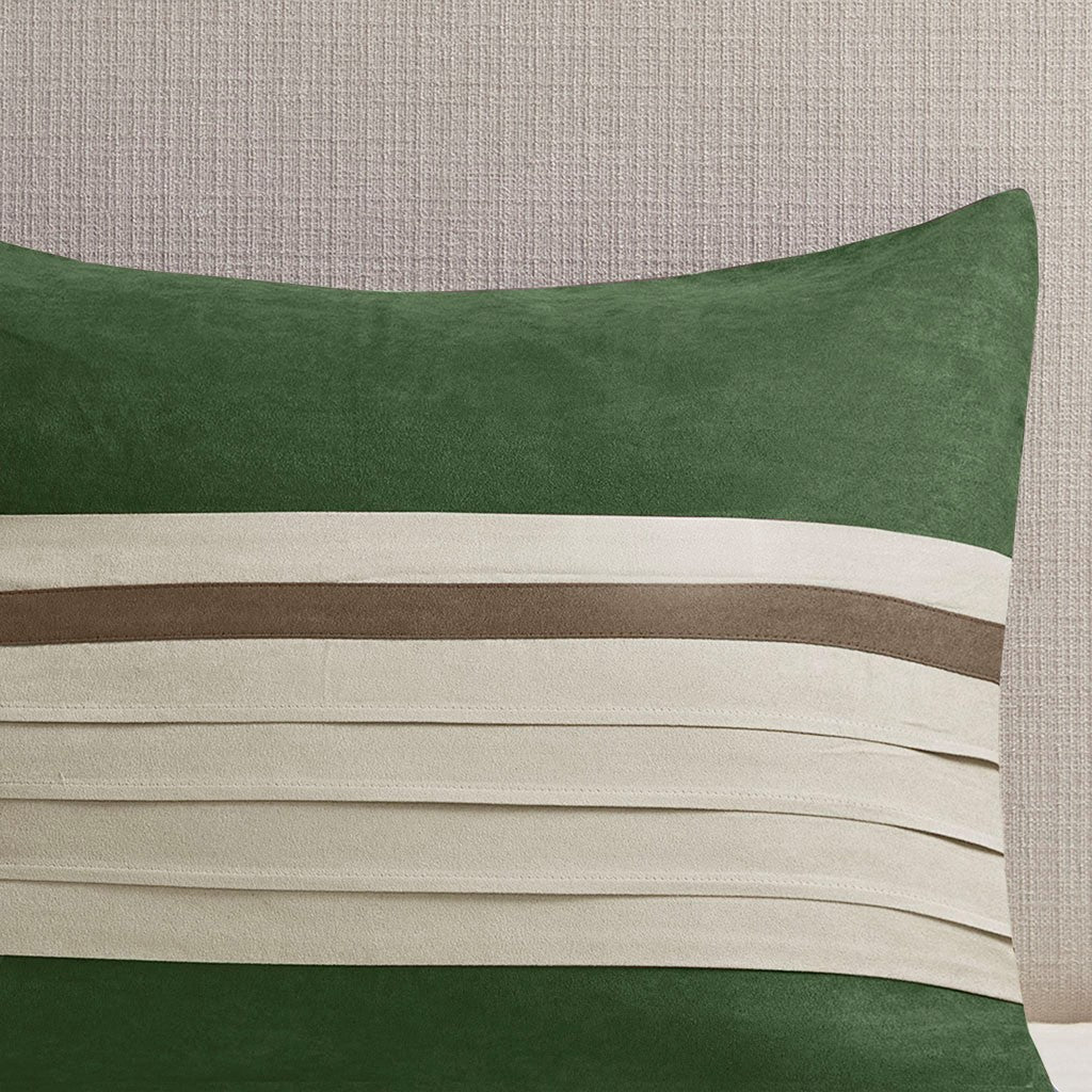 Palmer Green 7-Piece Comforter Set Comforter Sets By JLA HOME/Olliix (E & E Co., Ltd)