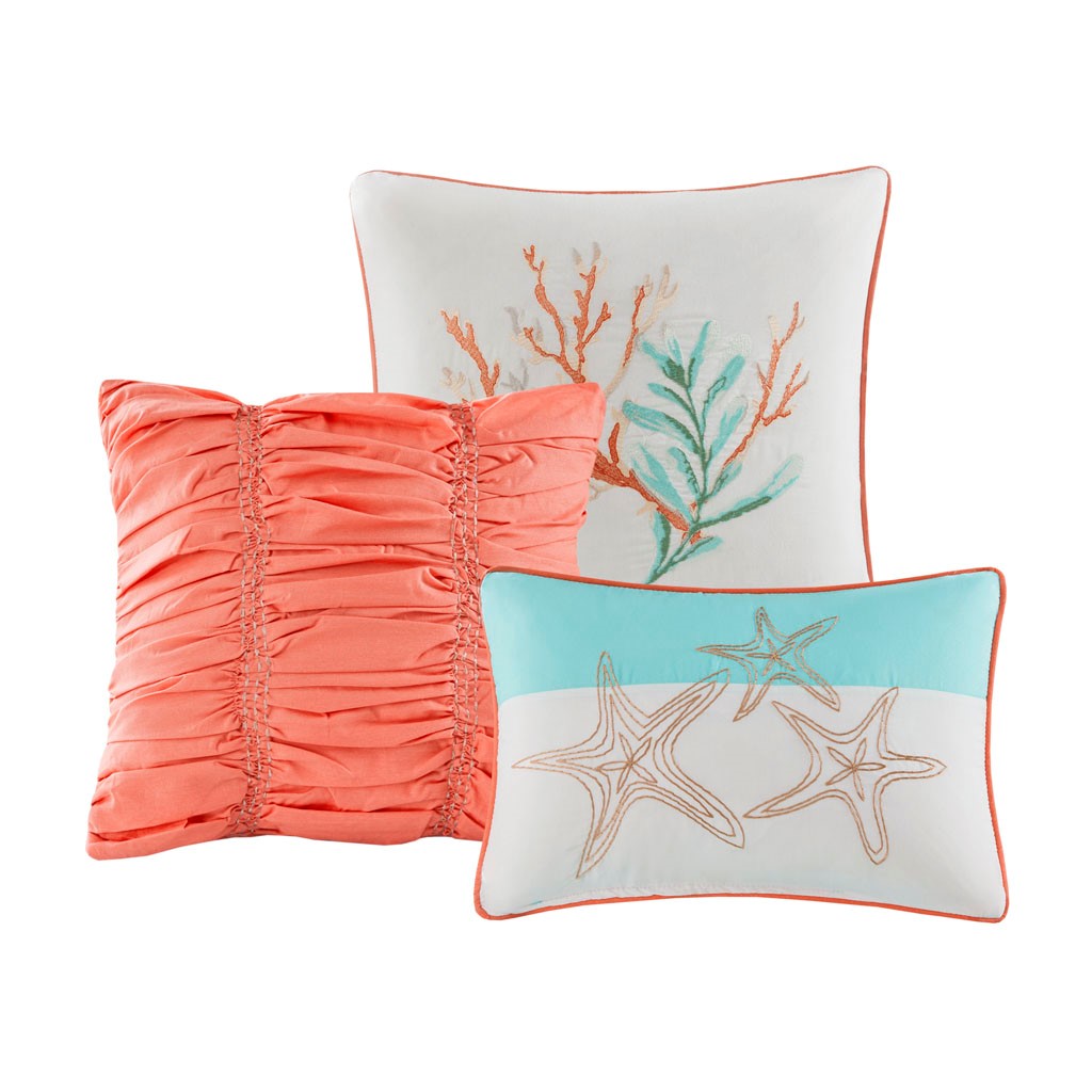 Gabriela 7-Piece Comforter Set Comforter Sets By JLA HOME/Olliix (E & E Co., Ltd)