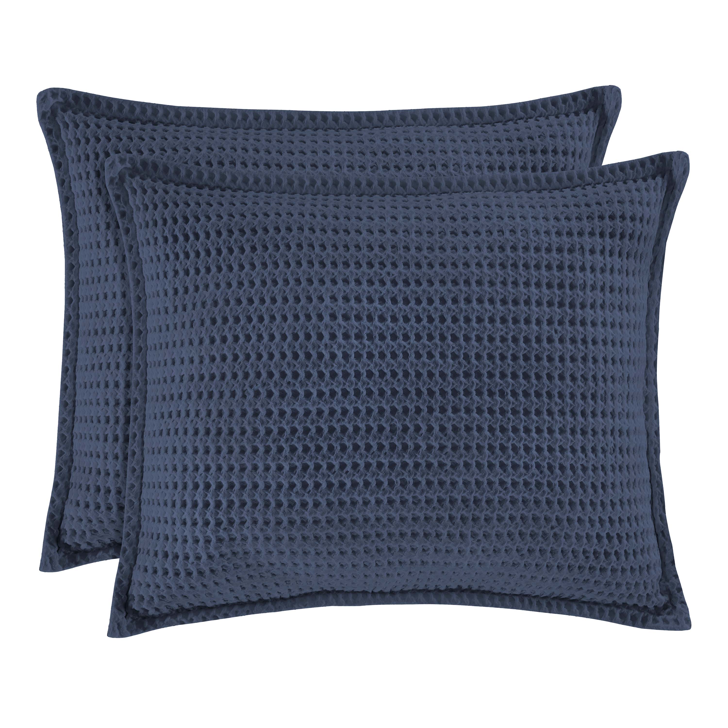 Pebble Beach Indigo Pillow Sham By J Queen Sham By J. Queen New York