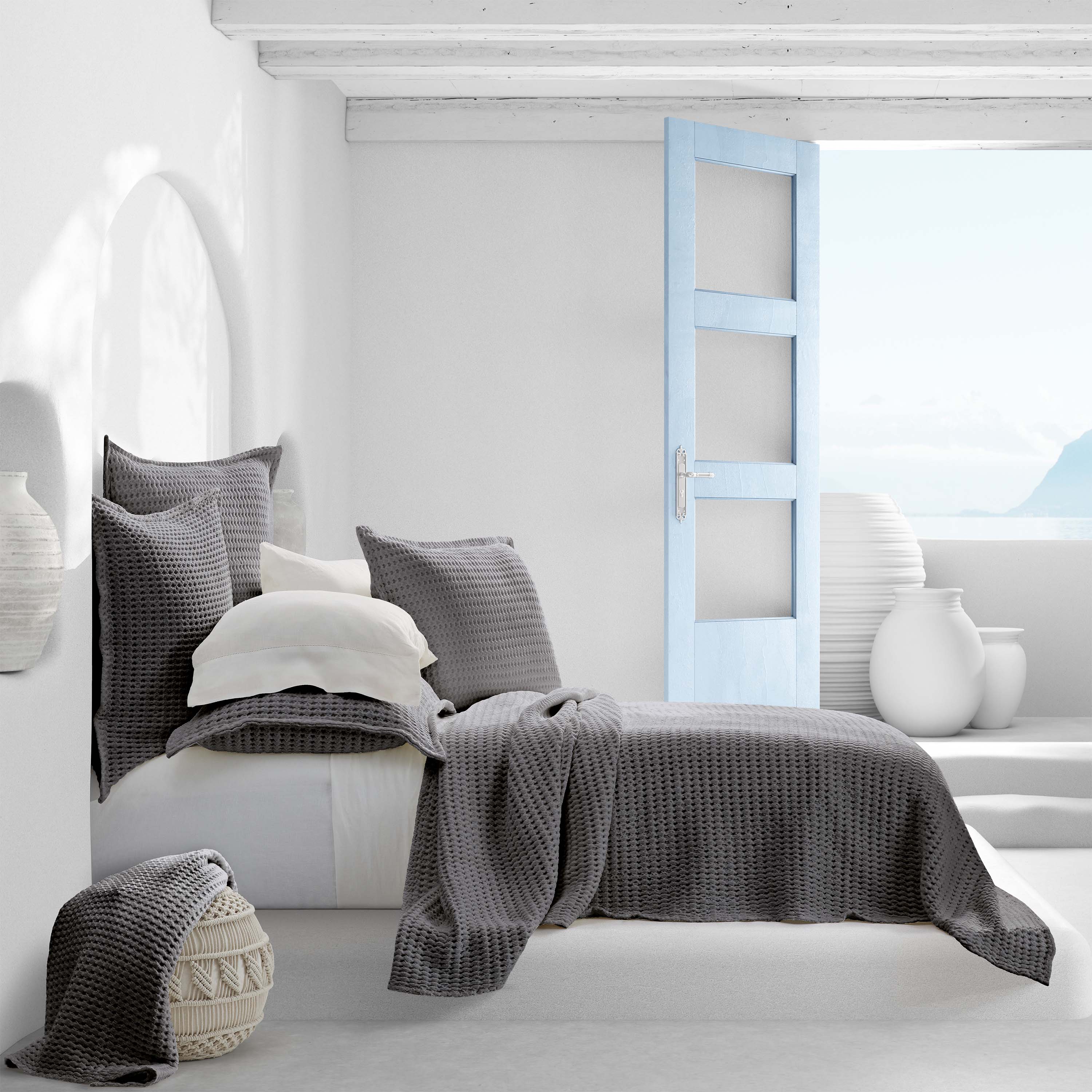Pebble Beach Stone Coverlet By J Queen Coverlet By J. Queen New York