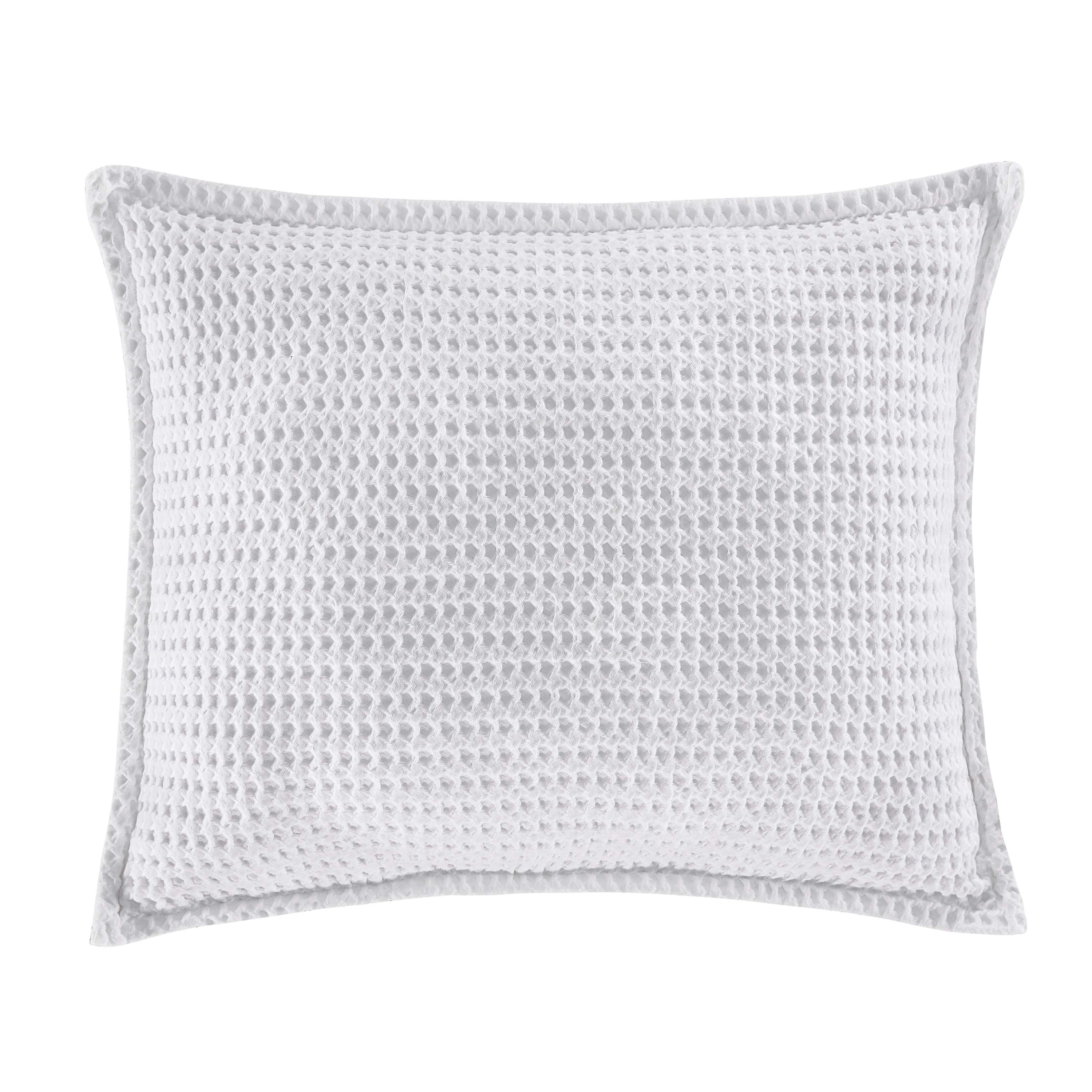 Pebble Beach White Pillow Sham By J Queen Sham By J. Queen New York