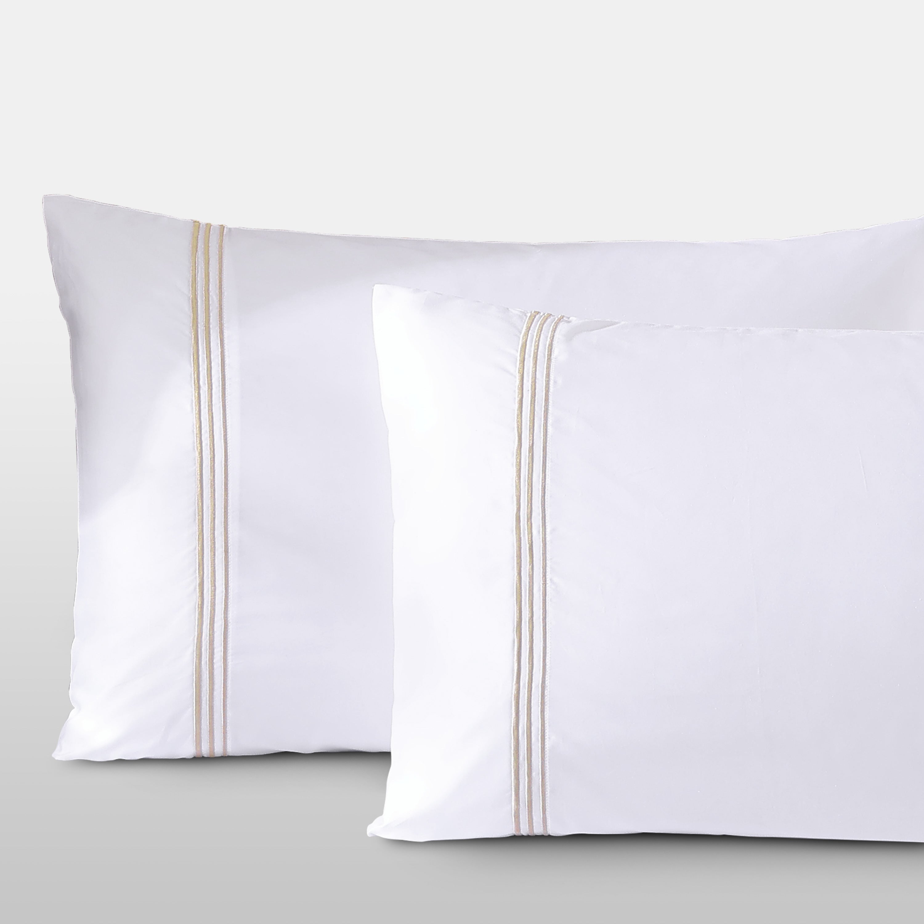 Triple Luxe Sateen Pillowcase Set | Hotel Collection Pillowcase By Pure Parima