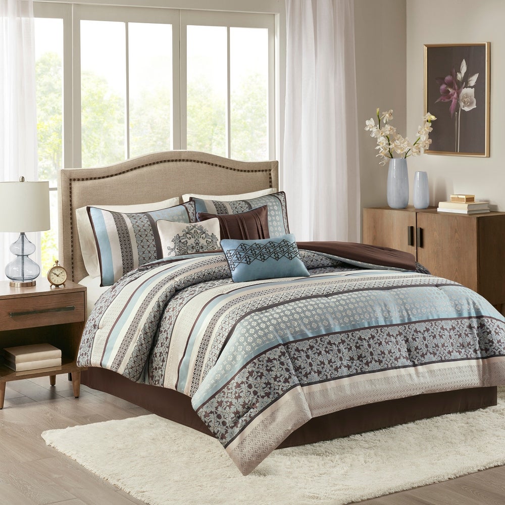 West Oracle 7-Piece Comforter Set Comforter Sets By JLA HOME/Olliix (E & E Co., Ltd)