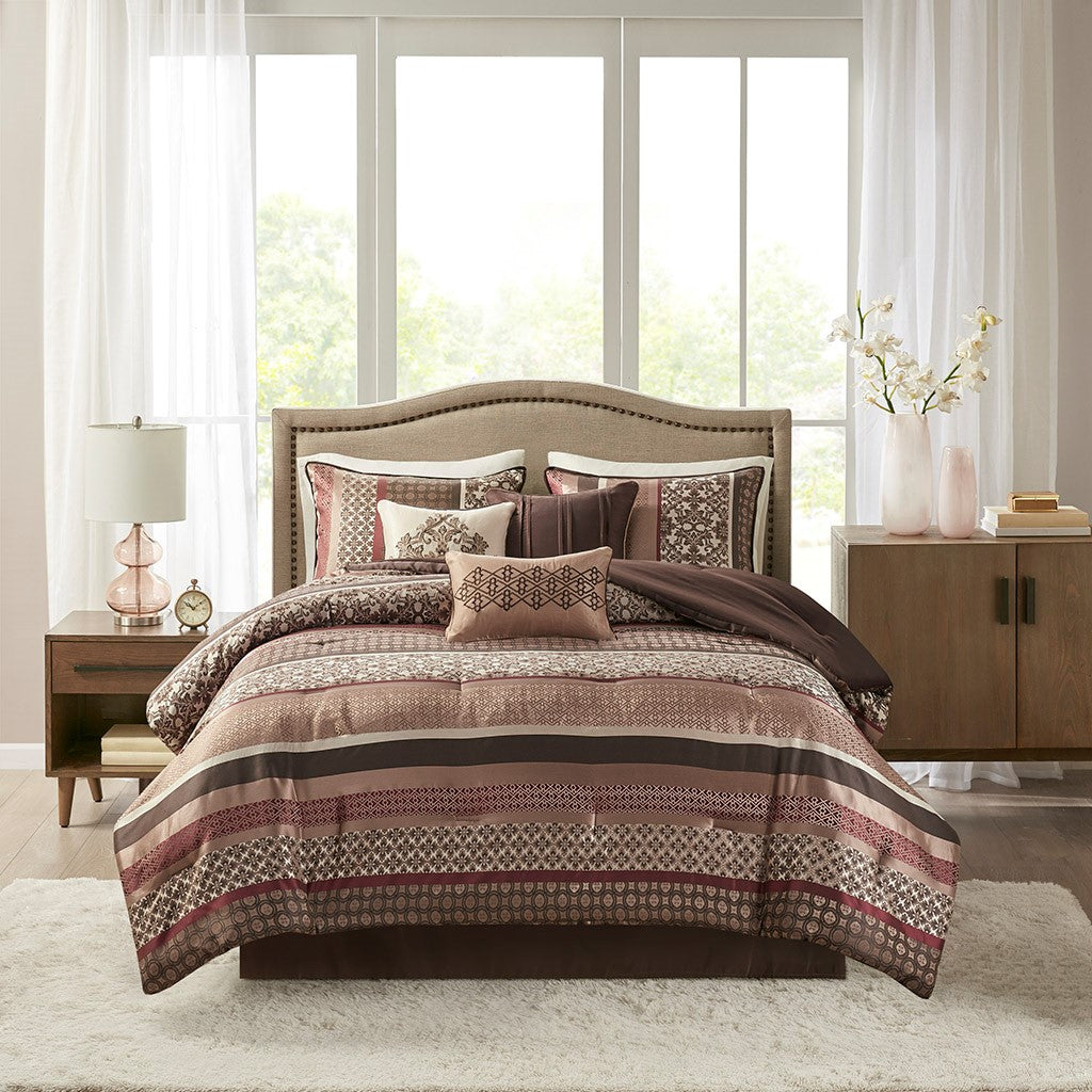 Travel Tec 7-Piece Comforter Set Comforter Sets By JLA HOME/Olliix (E & E Co., Ltd)