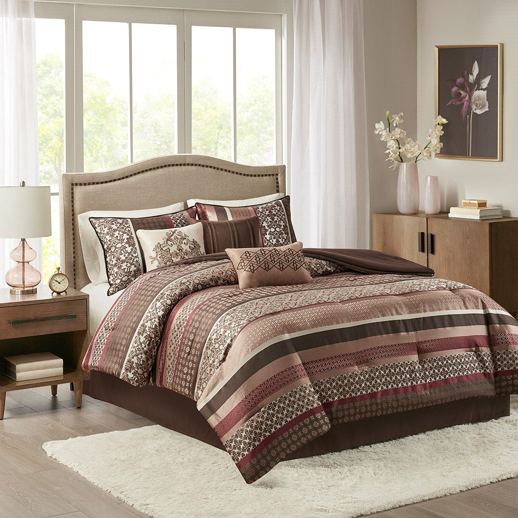 Travel Tec 7-Piece Comforter Set Comforter Sets By JLA HOME/Olliix (E & E Co., Ltd)