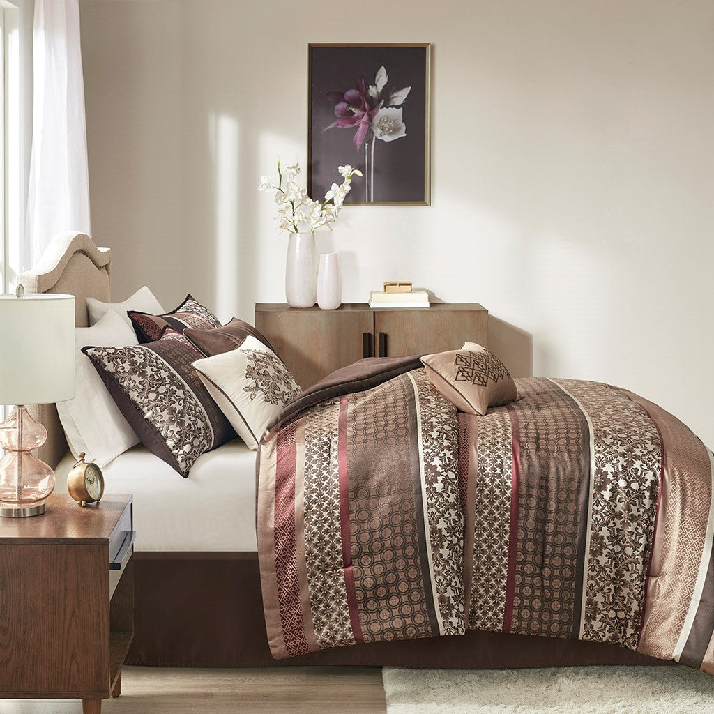 Travel Tec 7-Piece Comforter Set Comforter Sets By JLA HOME/Olliix (E & E Co., Ltd)